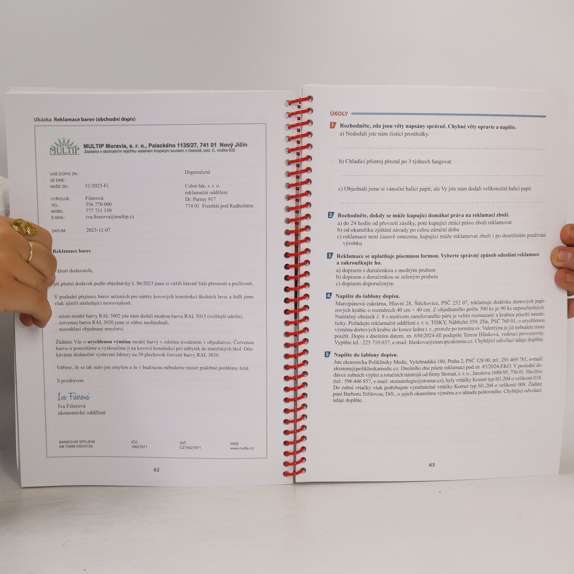 Auteurscollectief Písemná a elektronická komunikace 2 pro SŠ úřady a veřejnost