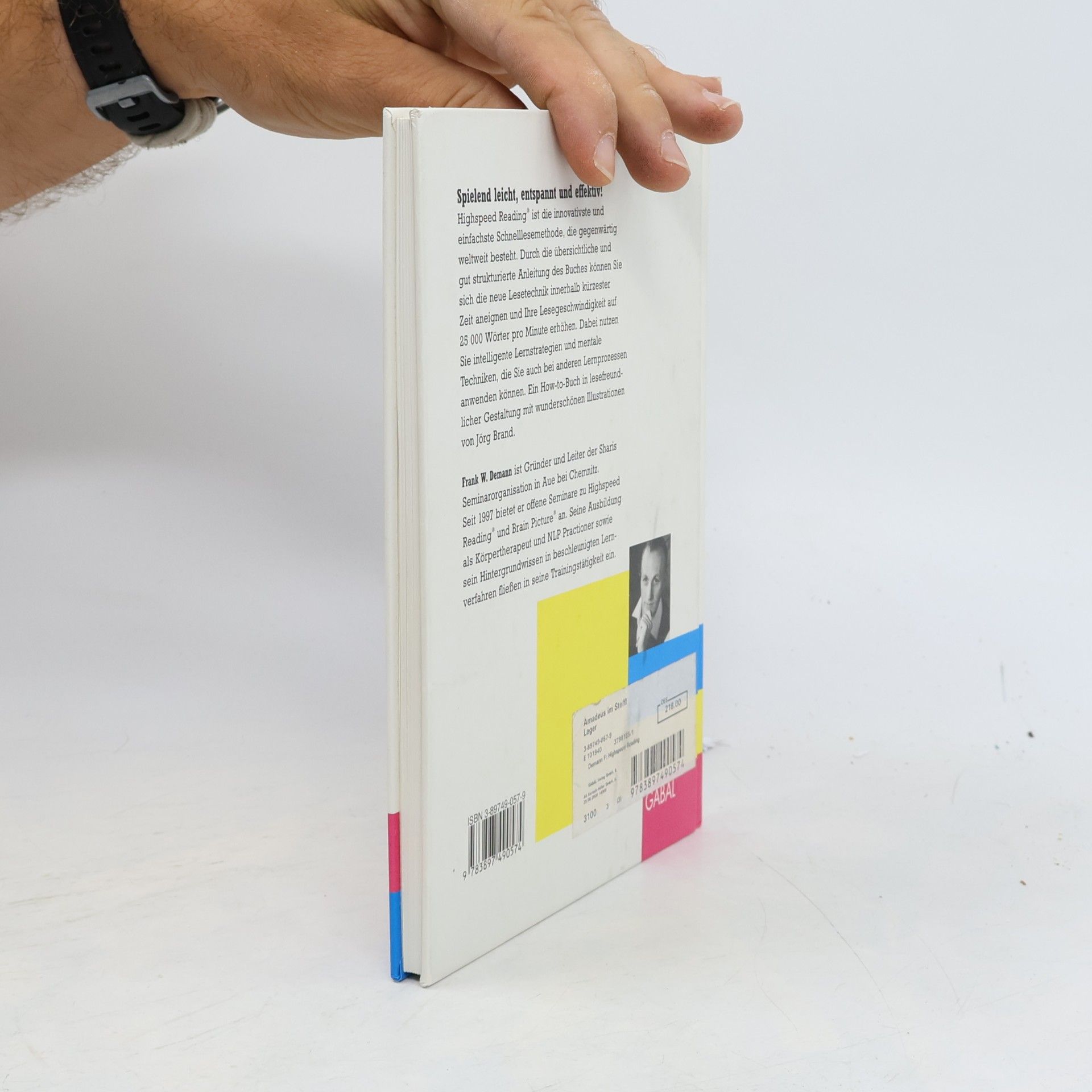 Frank W. Demann Highspeed reading