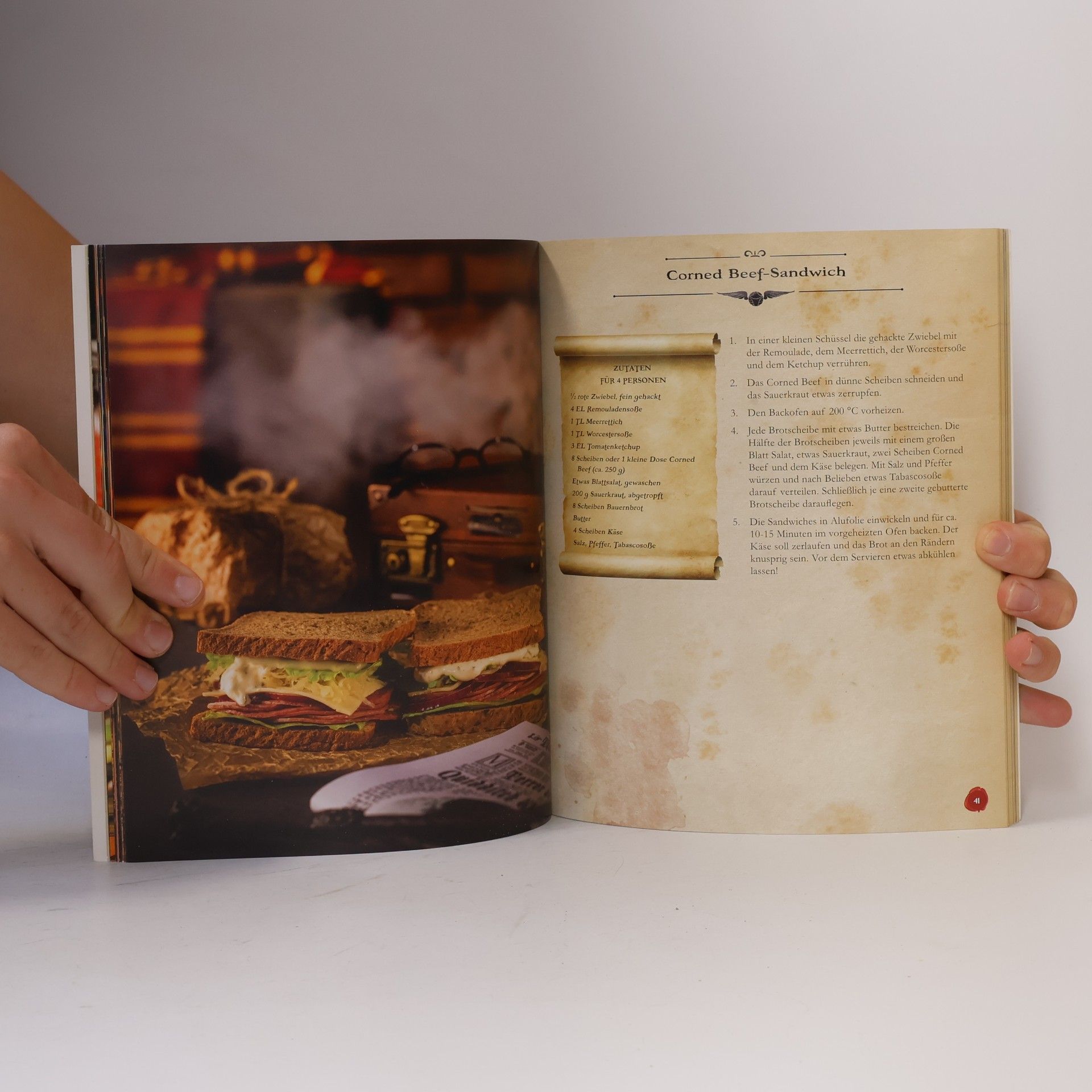 Tom Grimm Das kleine Koch- und Backbuch für Potterheads