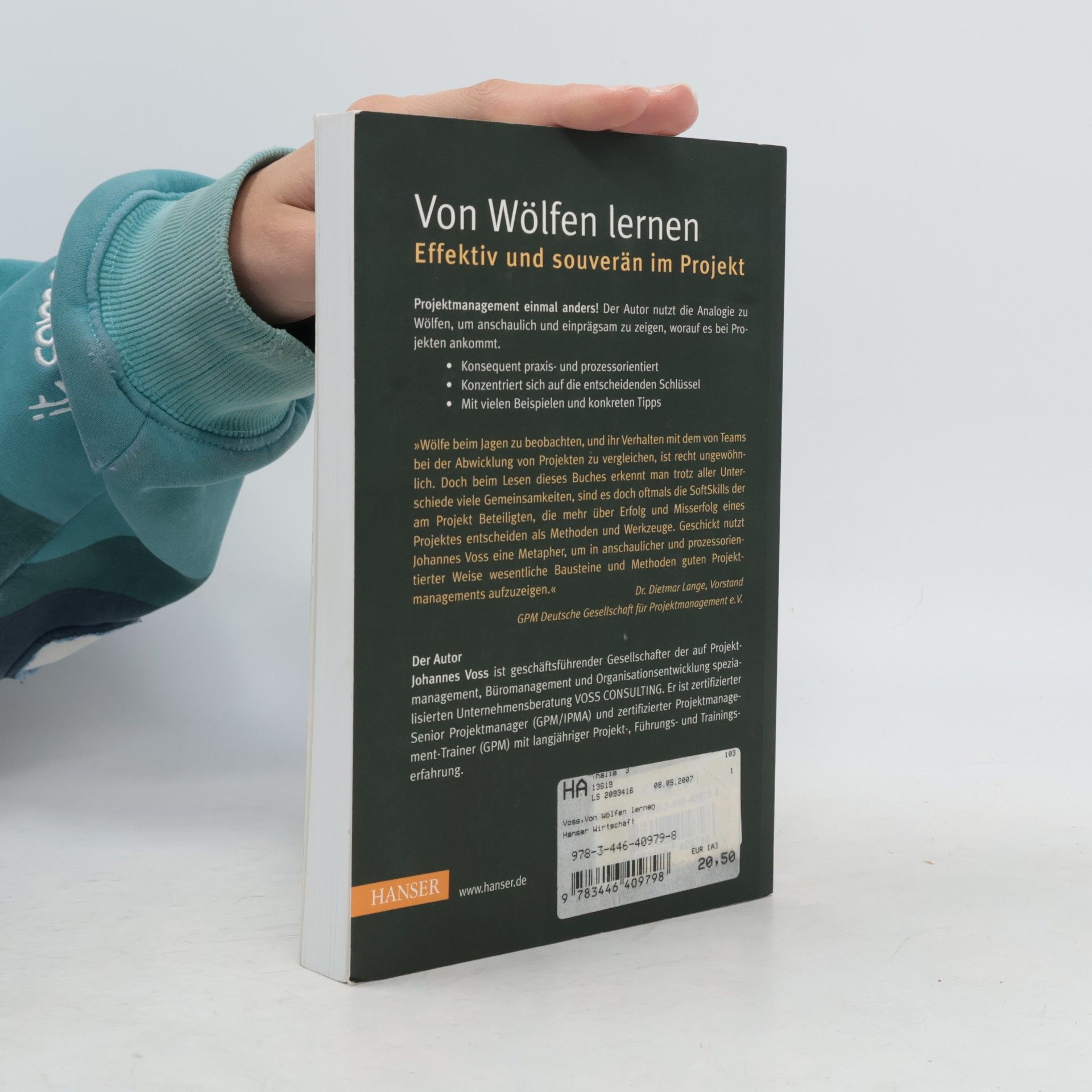 Johannes Voss Von Wölfen lernen