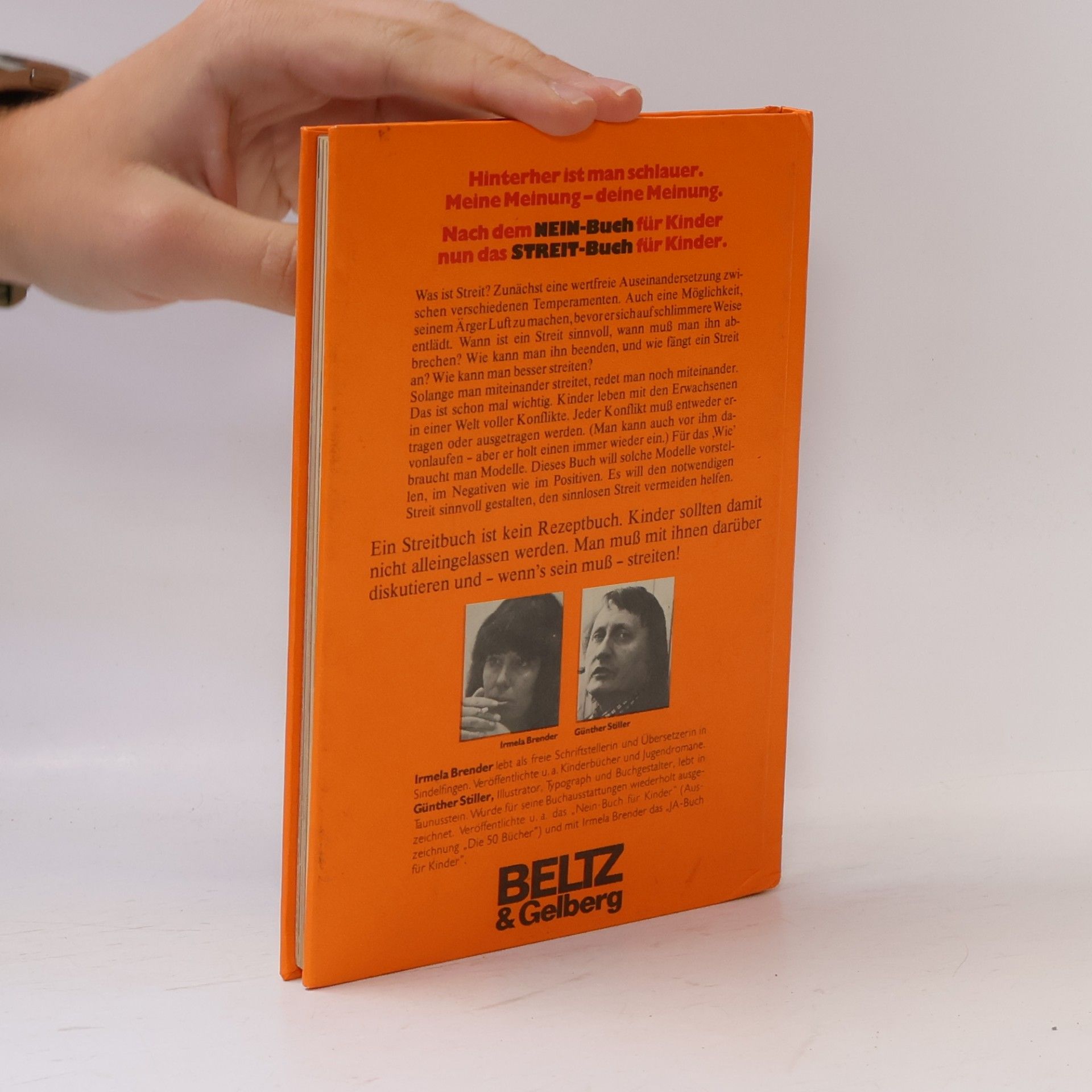 Irmela Brender Streitbuch für Kinder: Meine Meinung-deine Meinung