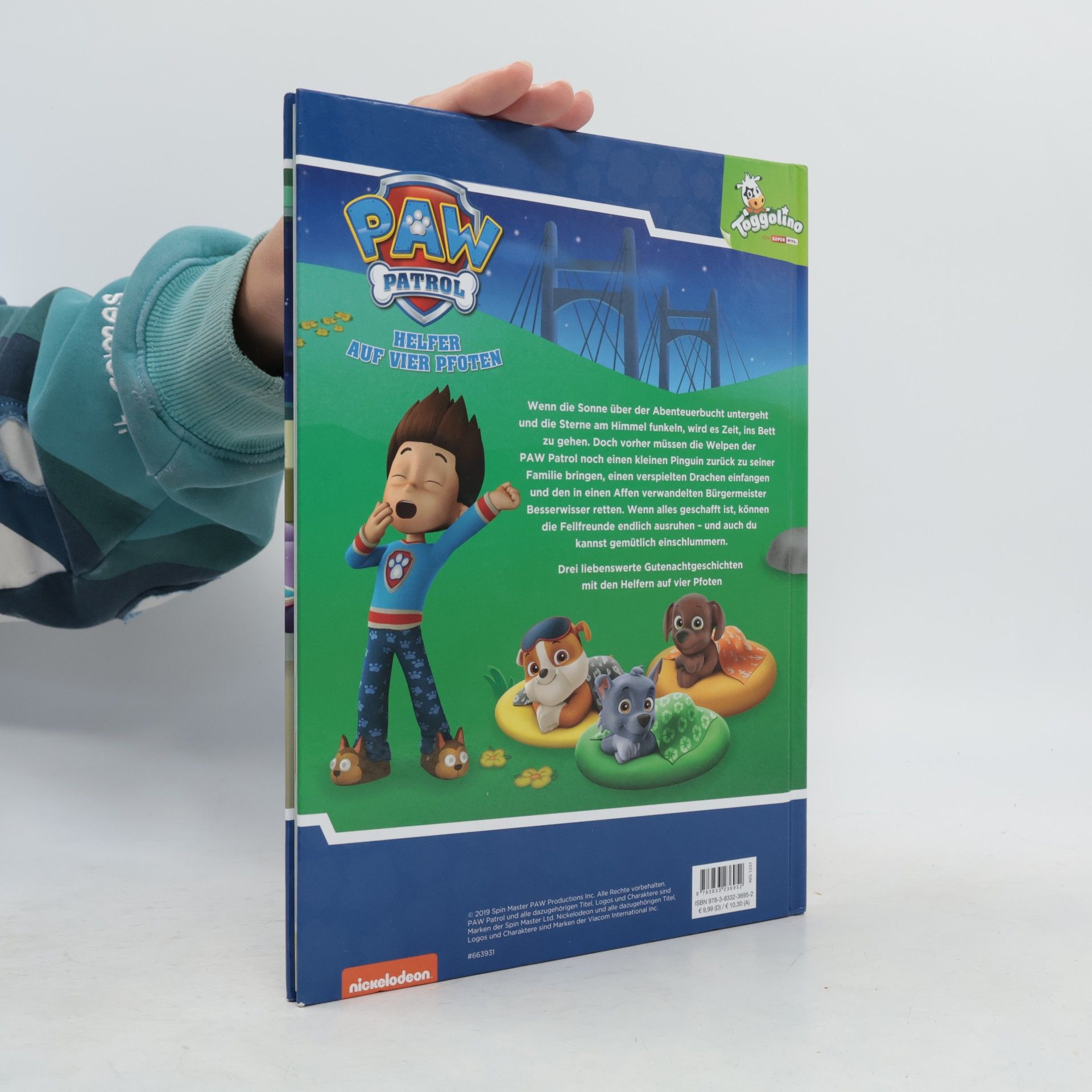 Nicole Hoffart PAW Patrol: Helfer auf vier Pfoten - gute Nacht, Fellfreunde!