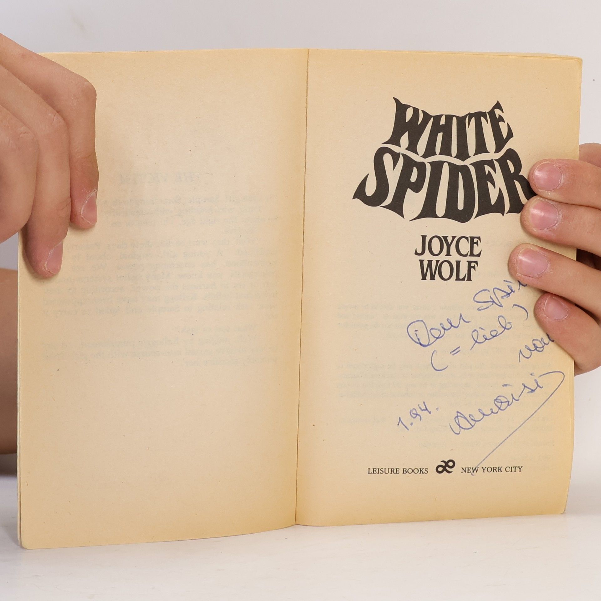 Joyce Wolf White Spider