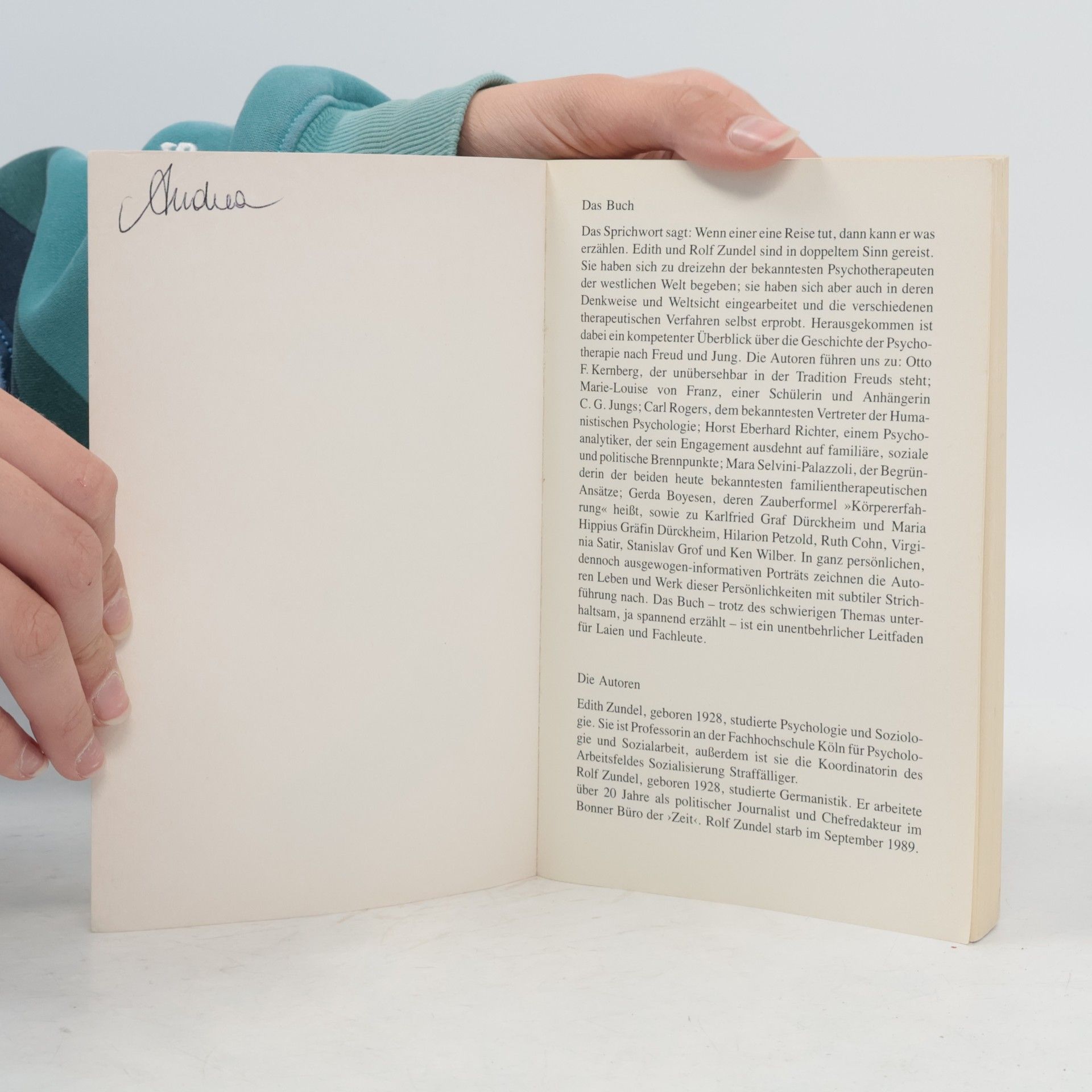 Edith Zundel Leitfiguren der neueren Psychotherapie
