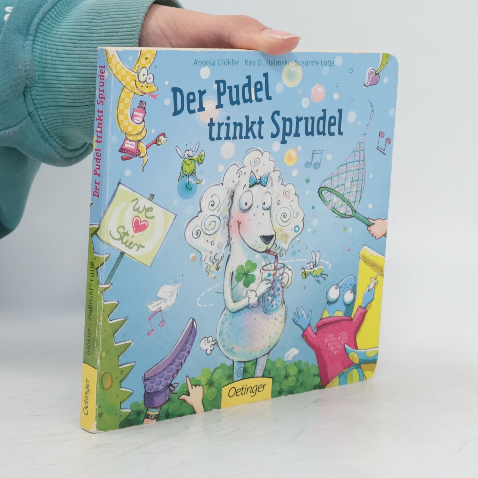 Rea Grit Zielinski Der Pudel trinkt Sprudel