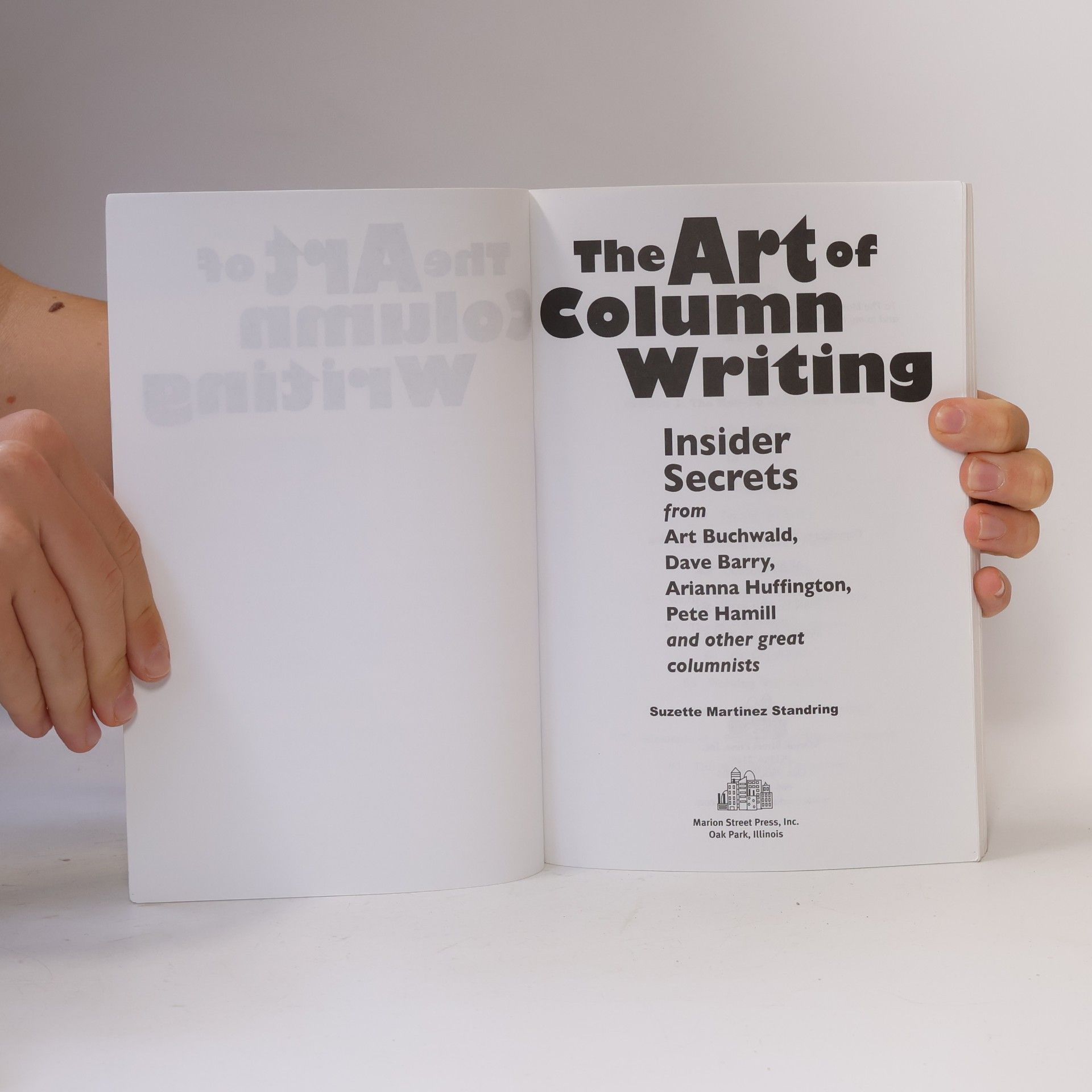 Suzette Martinez Standring The Art of Column Writing