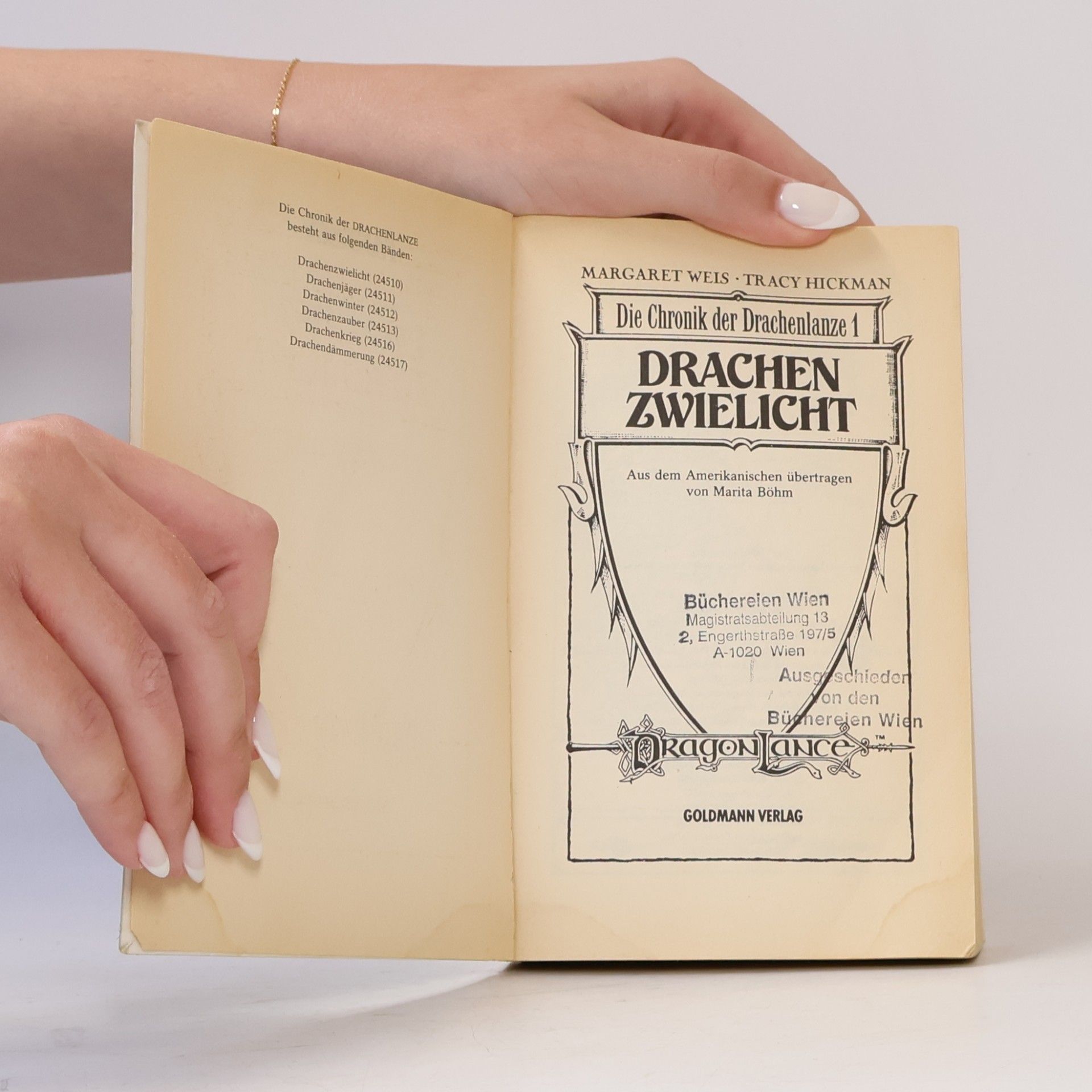 Margaret Weis Die Chronik der Drachenlanze. Drachenzwelicht