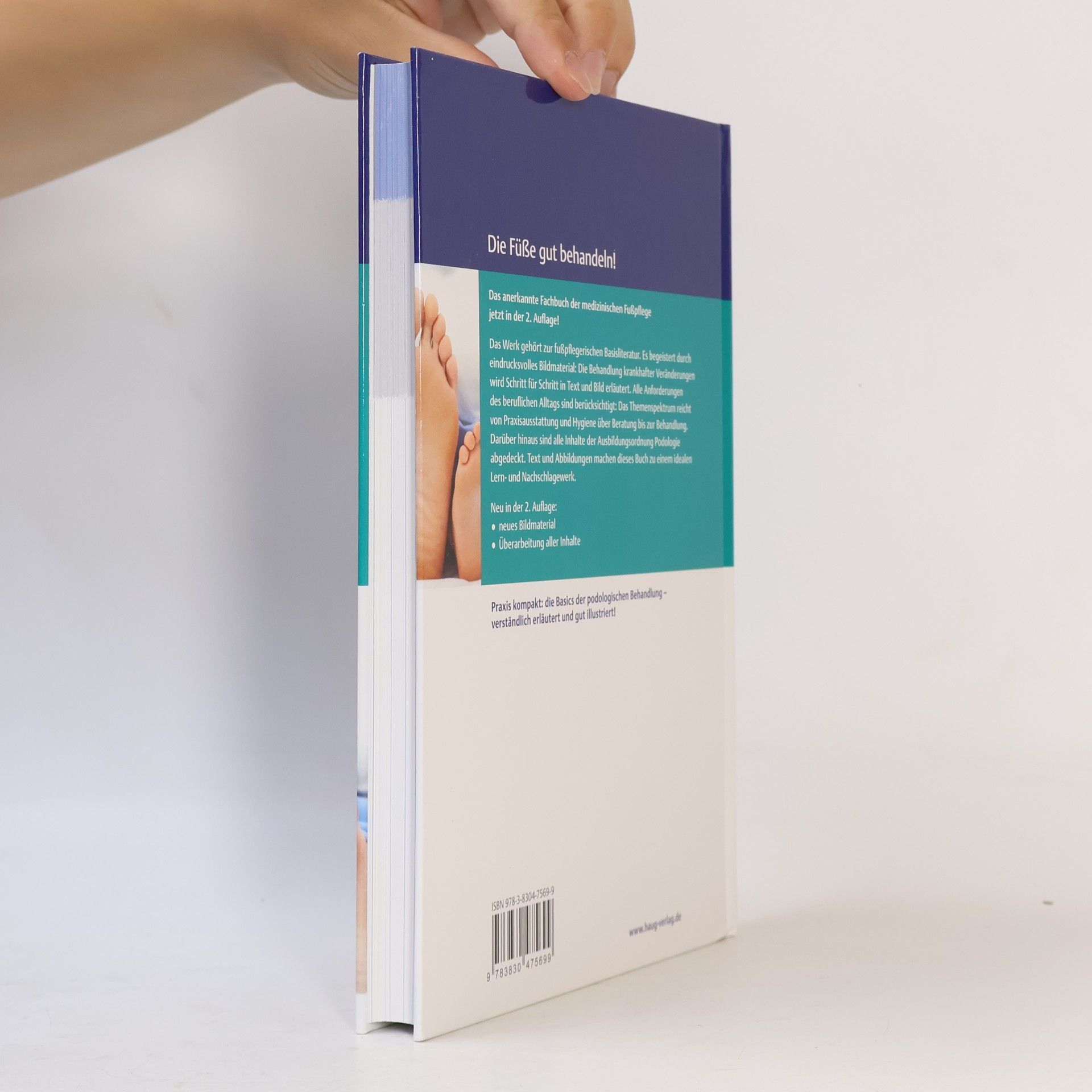 Hellmut Ruck Handbuch für die medizinische Fußpflege