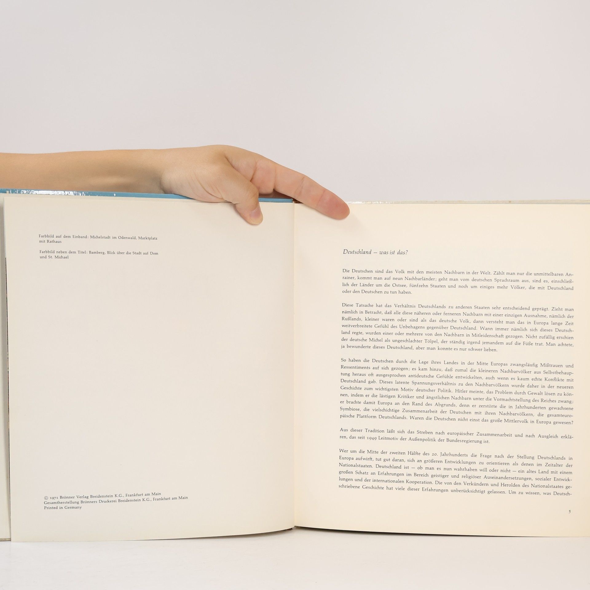 Collectif d'auteurs Deutschland Farbig