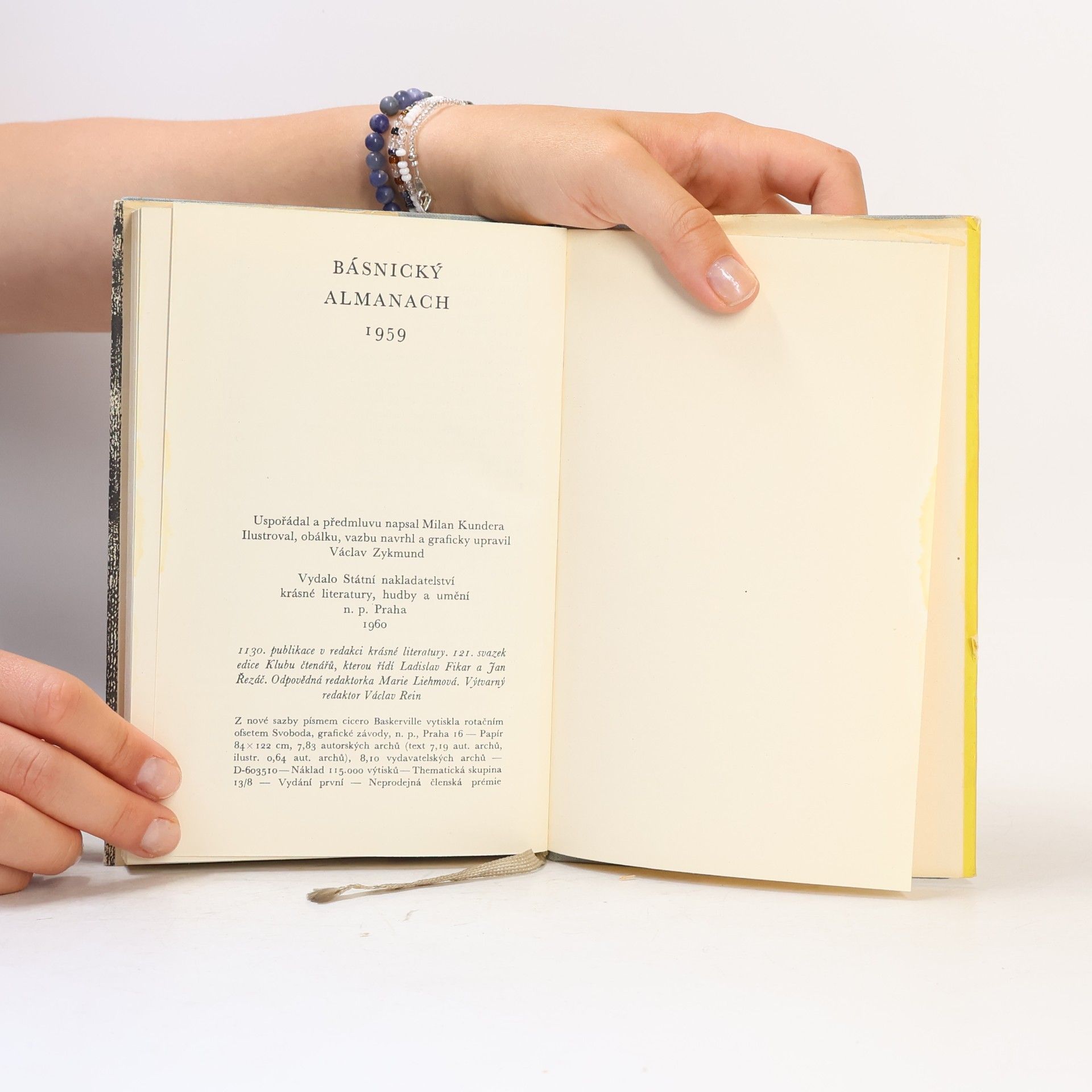 Milan Kundera Básnický almanach 1959