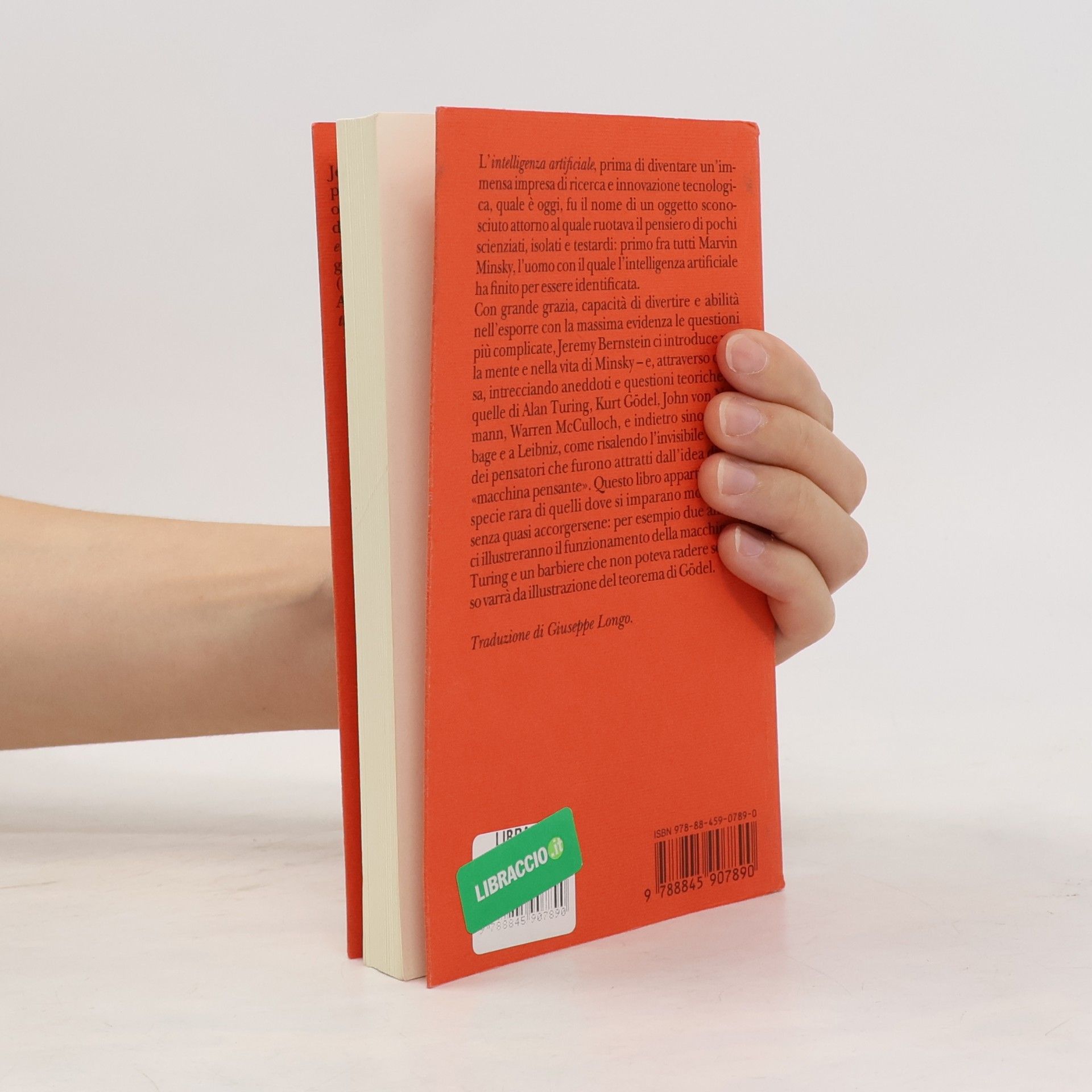 Jeremy Bernstein Piccola biblioteca Adelphi - 255: Uomini e macchine intelligenti