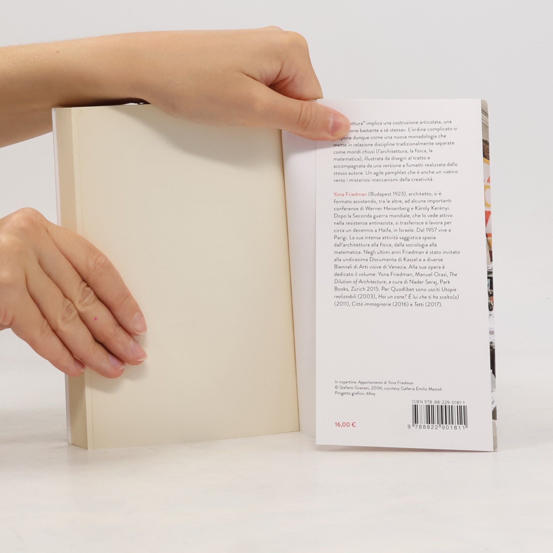 Yona Friedman Habitat - 19: L'ordine complicato. Come costruire un'immagine
