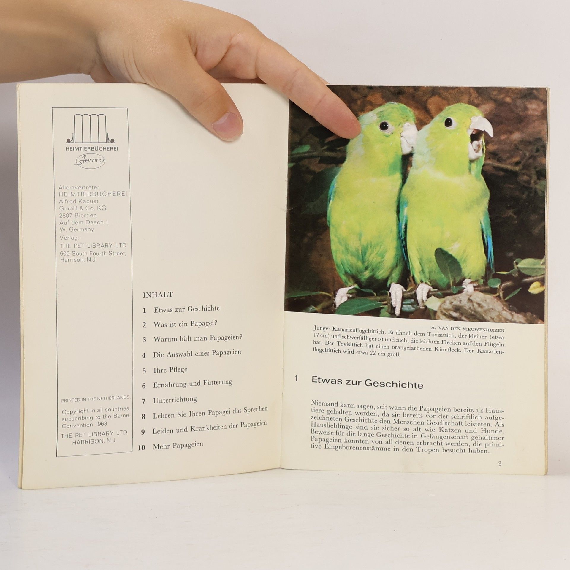 Various authors Freude an Papageien