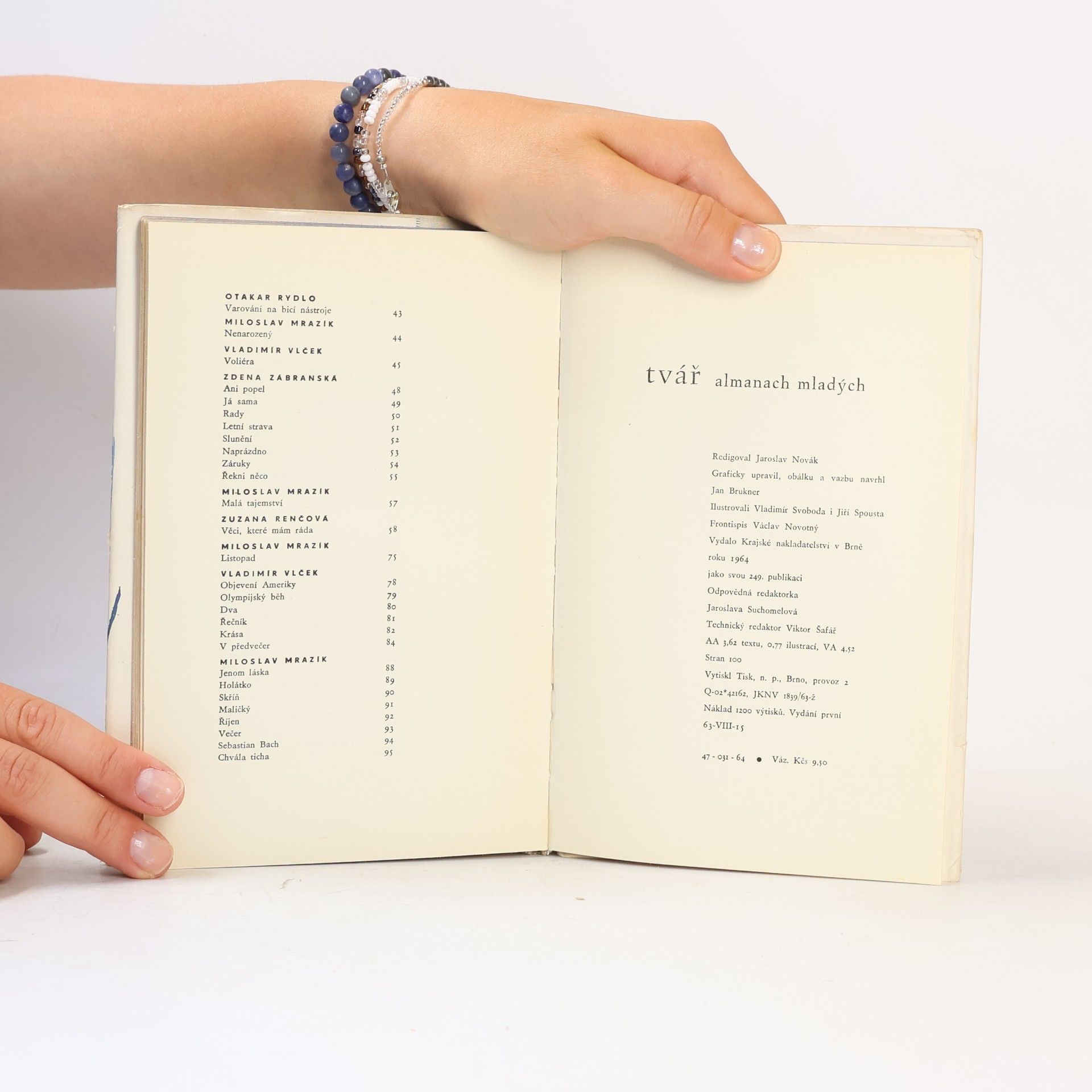 Various authors Tvář. Almanach mladých