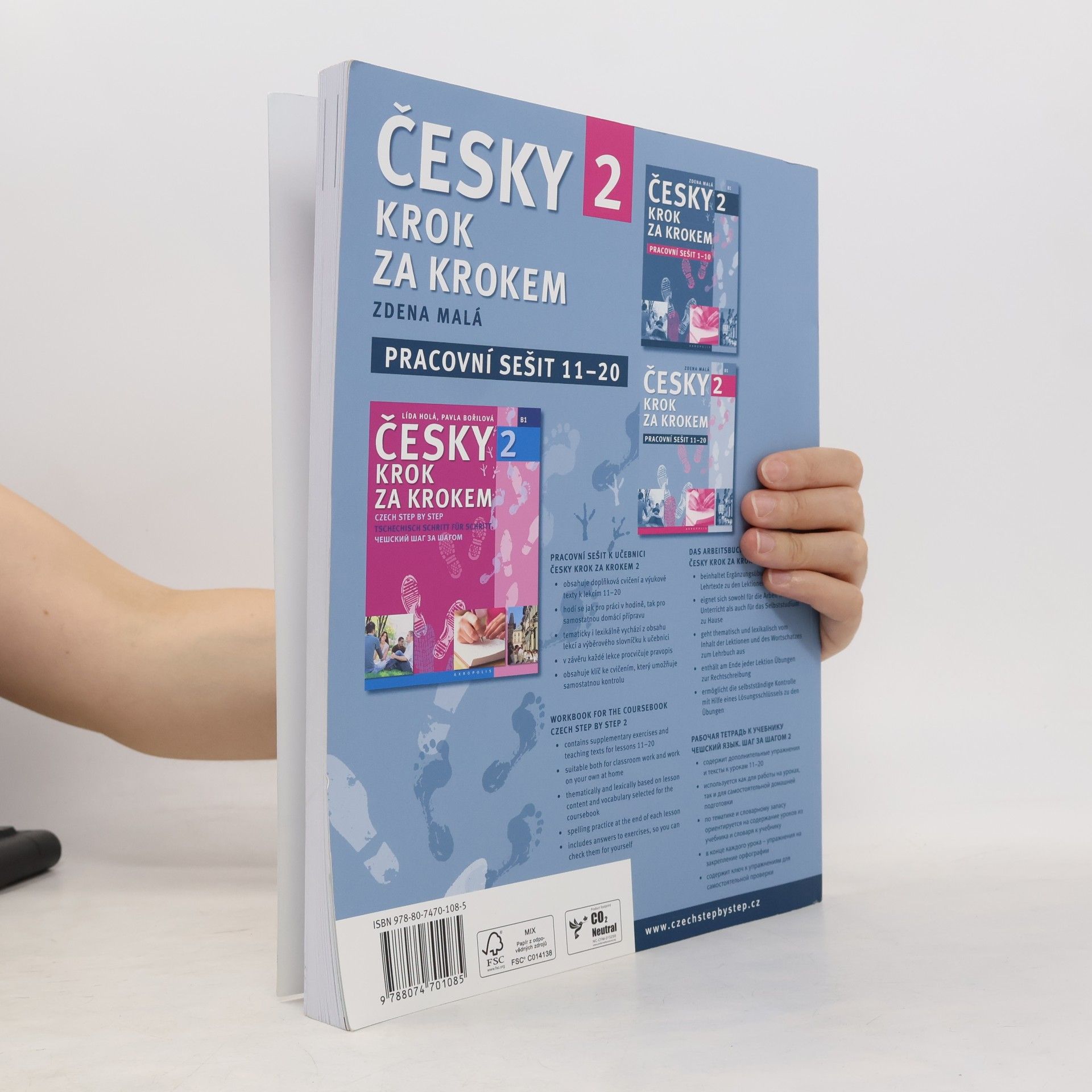 Zdena Malá Česky krok za krokem 2. B1. Pracovní sešit 11-20