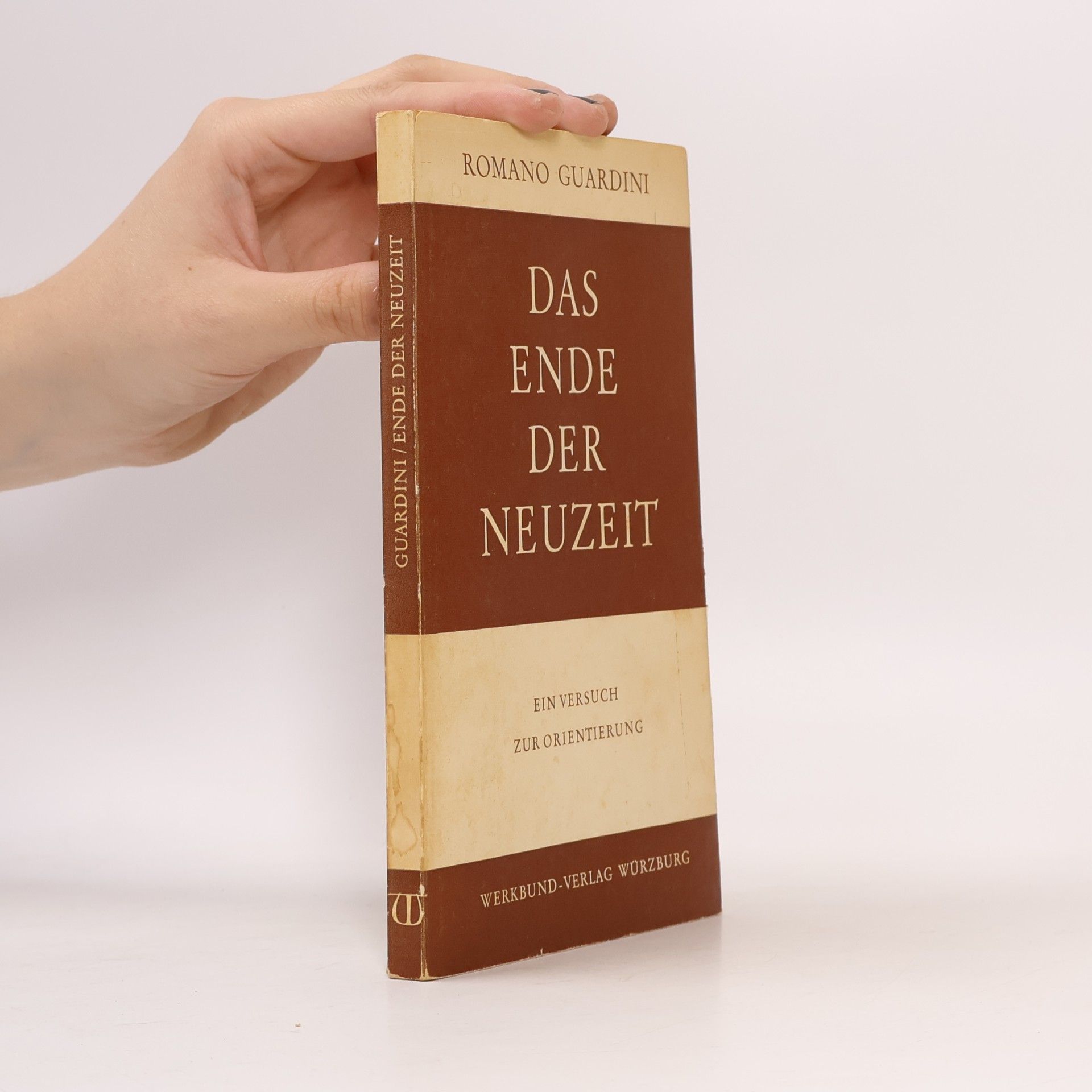 Romano Guardini Das ende der neuzeit