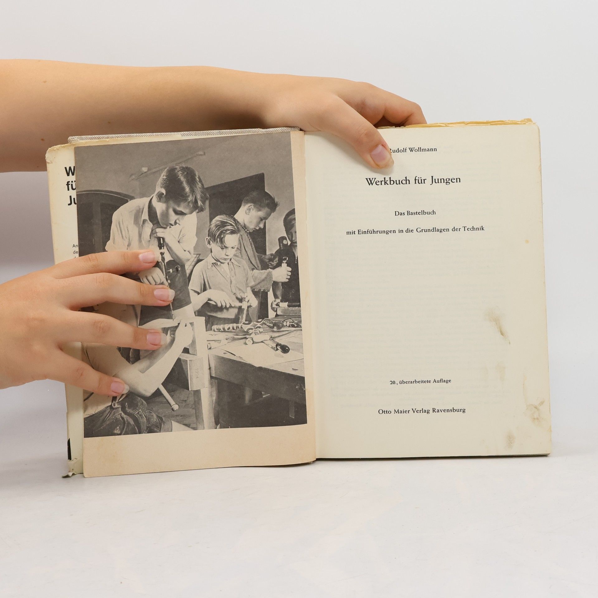 Rudolf Wollmann Werkbuch für Jungen