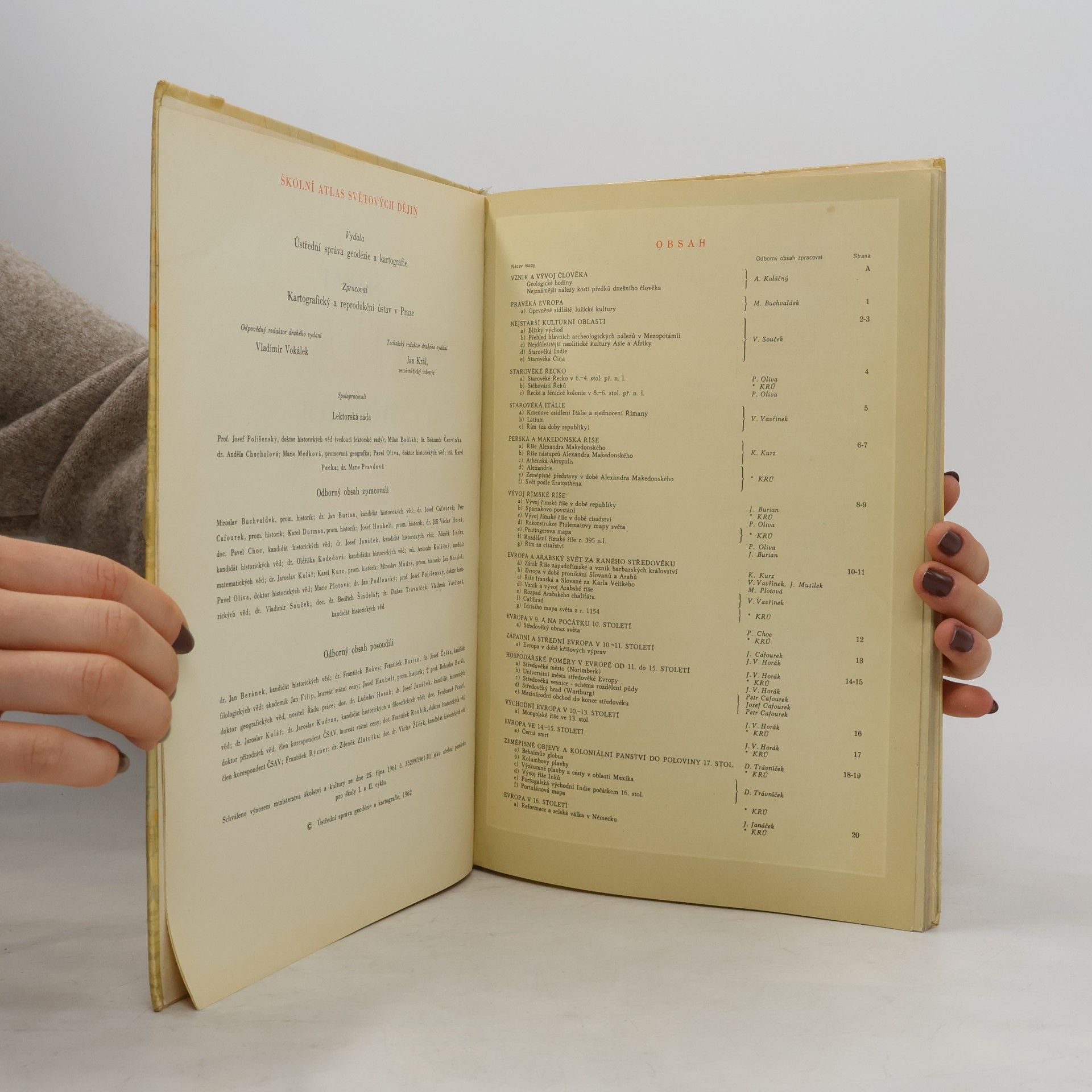 Collectif d'auteurs Školní atlas světových dějin