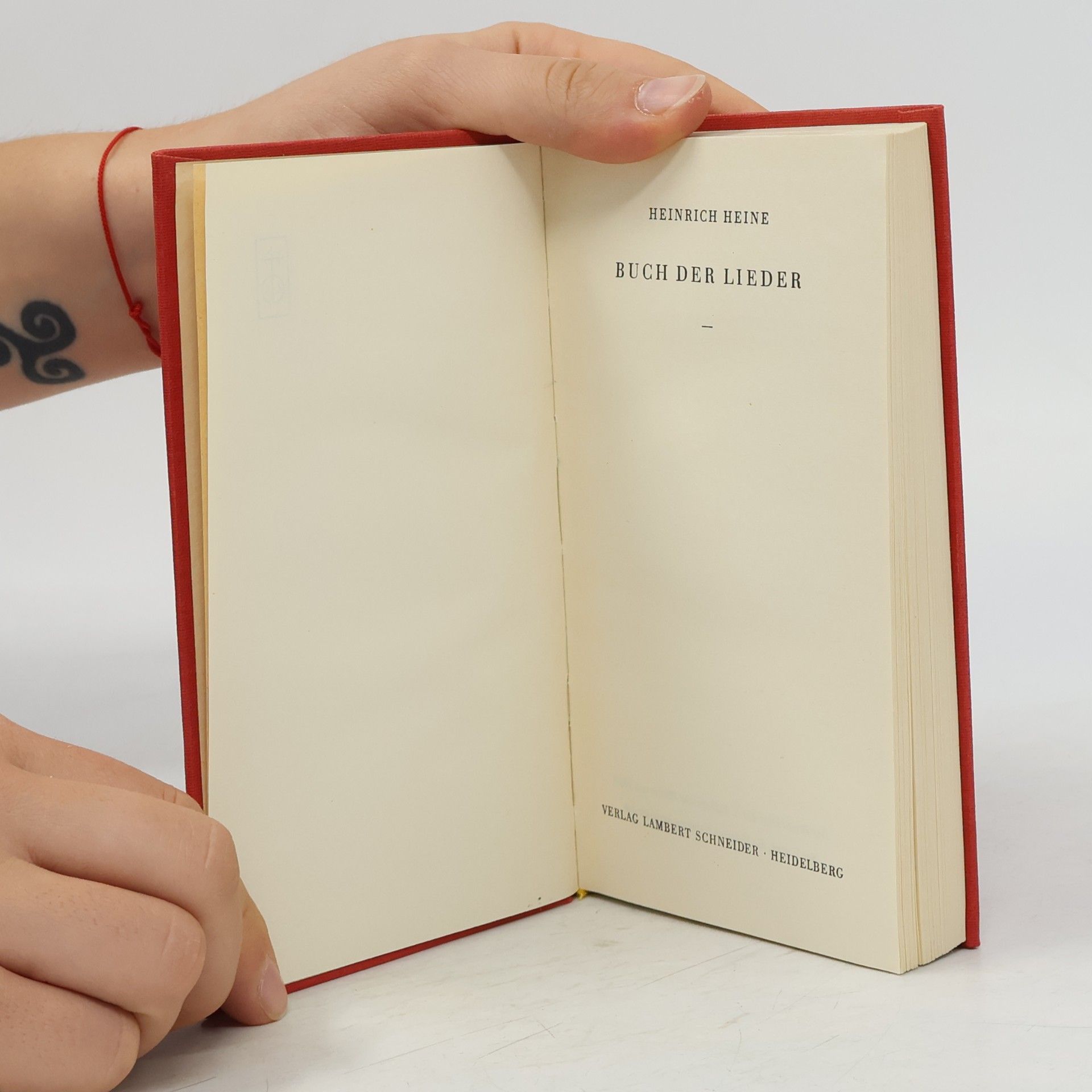 Heinrich Heine Buch der Lieder