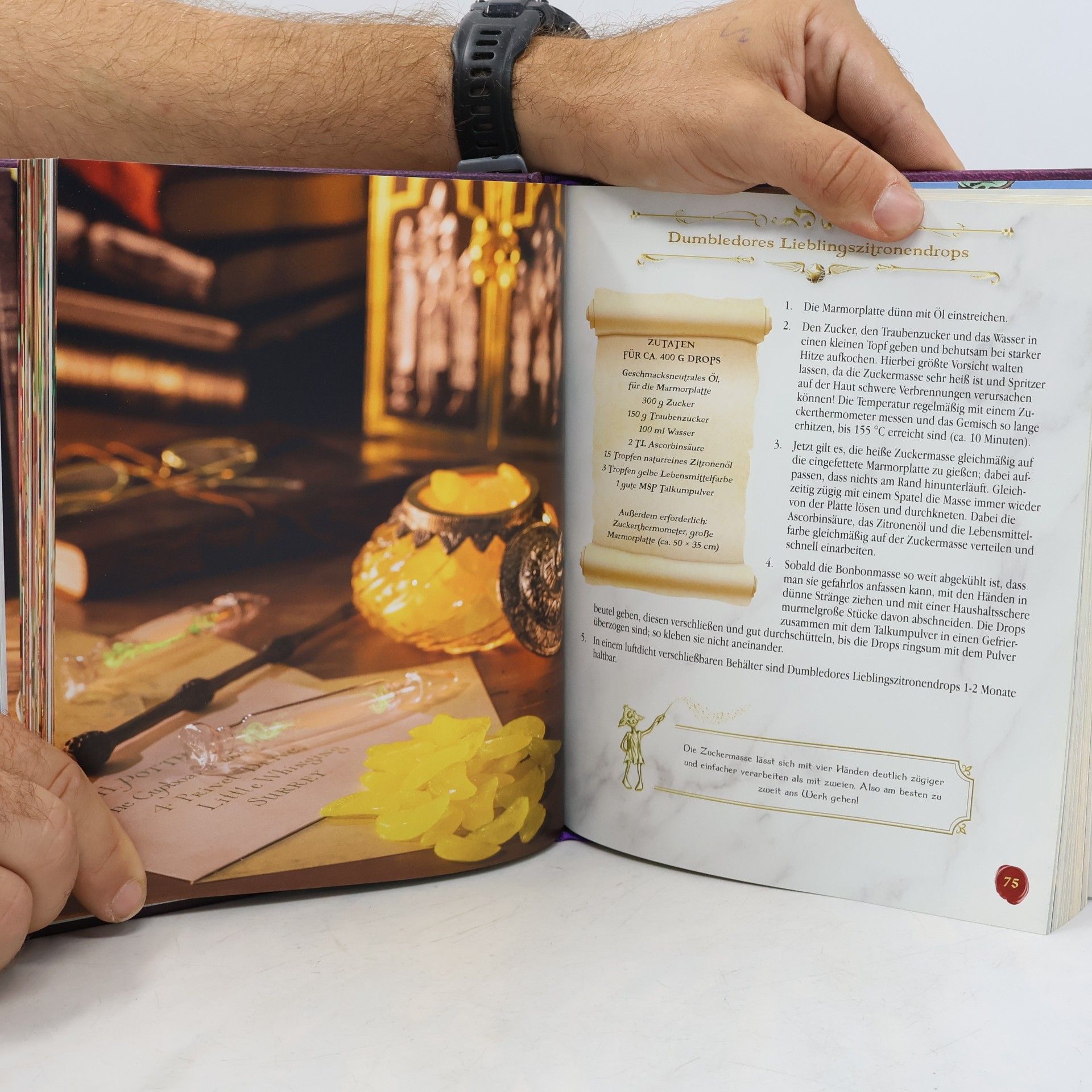 Tom Grimm Das inoffizielle Backbuch für Harry Potter Fans