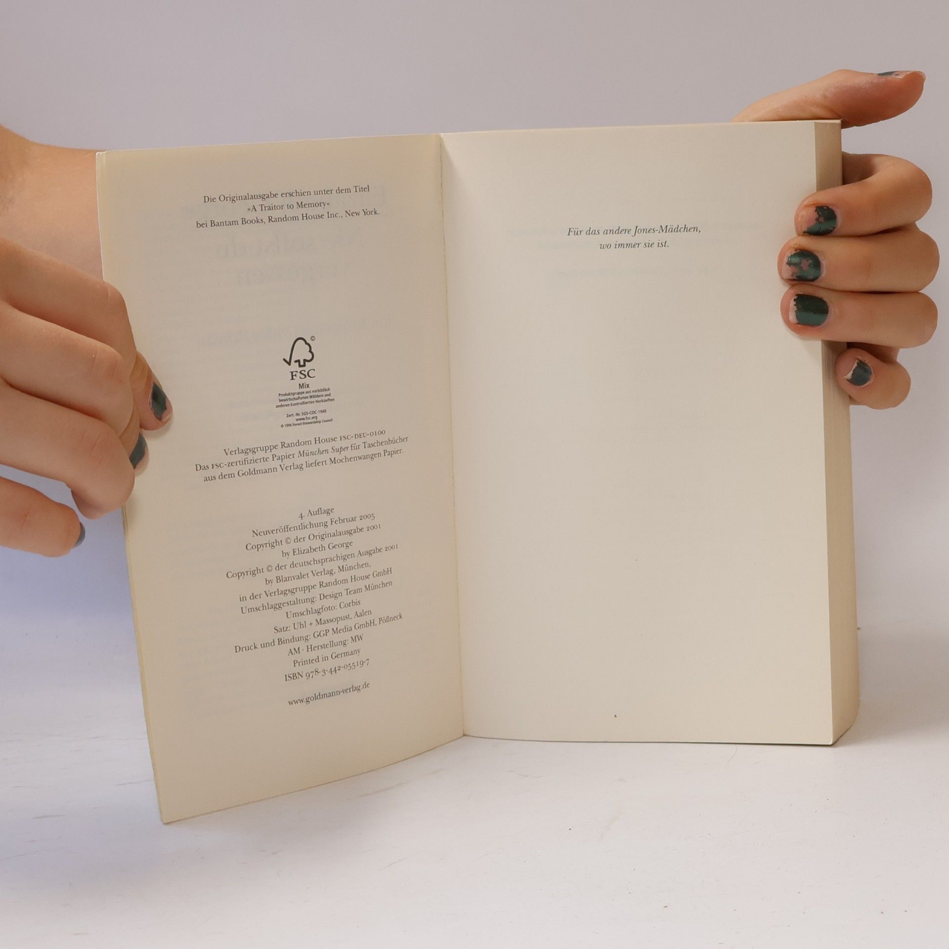 Elizabeth George Nie sollst du vergessen
