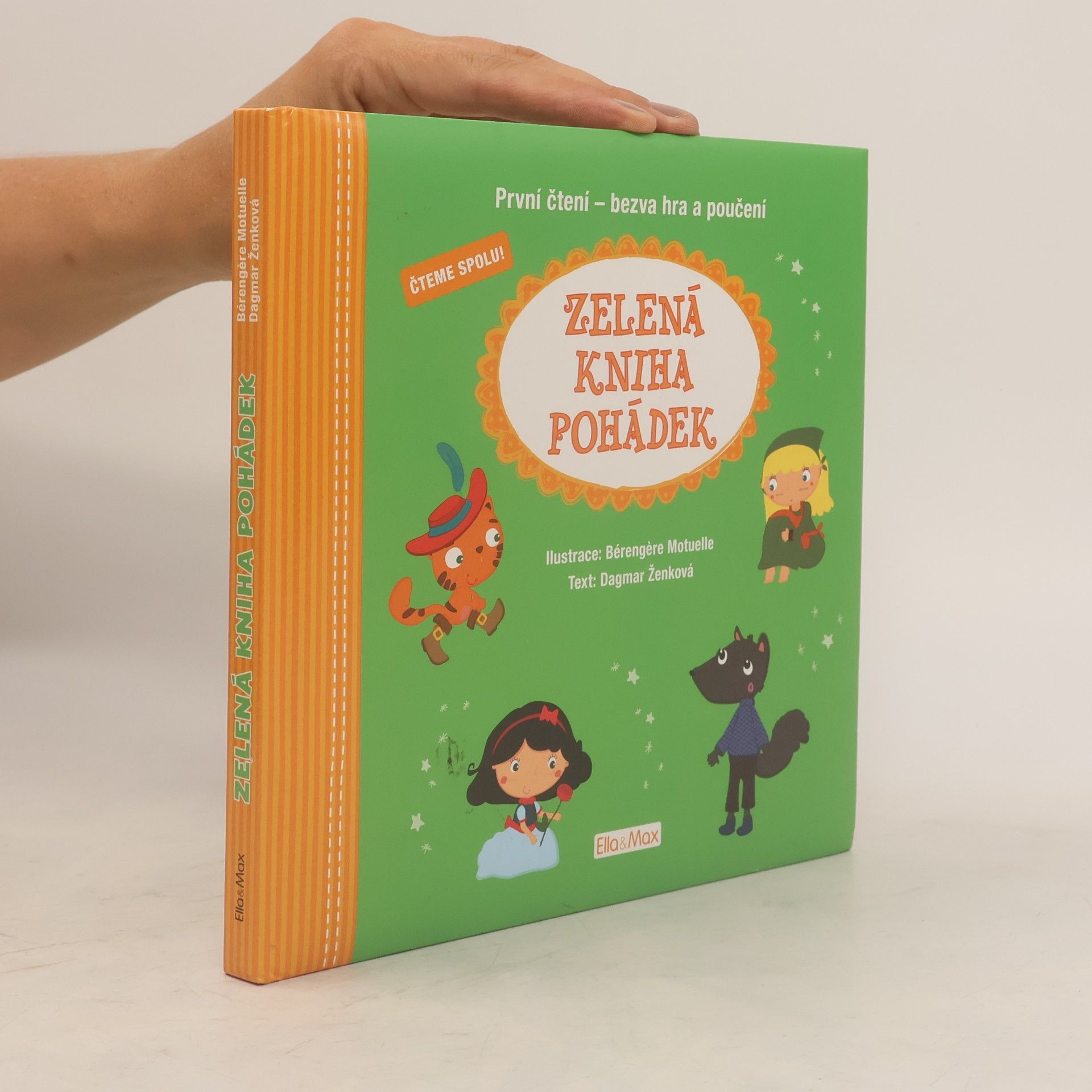 Dagmar Ženková Zelená kniha pohádek, první čtení - bezva hra a poučení