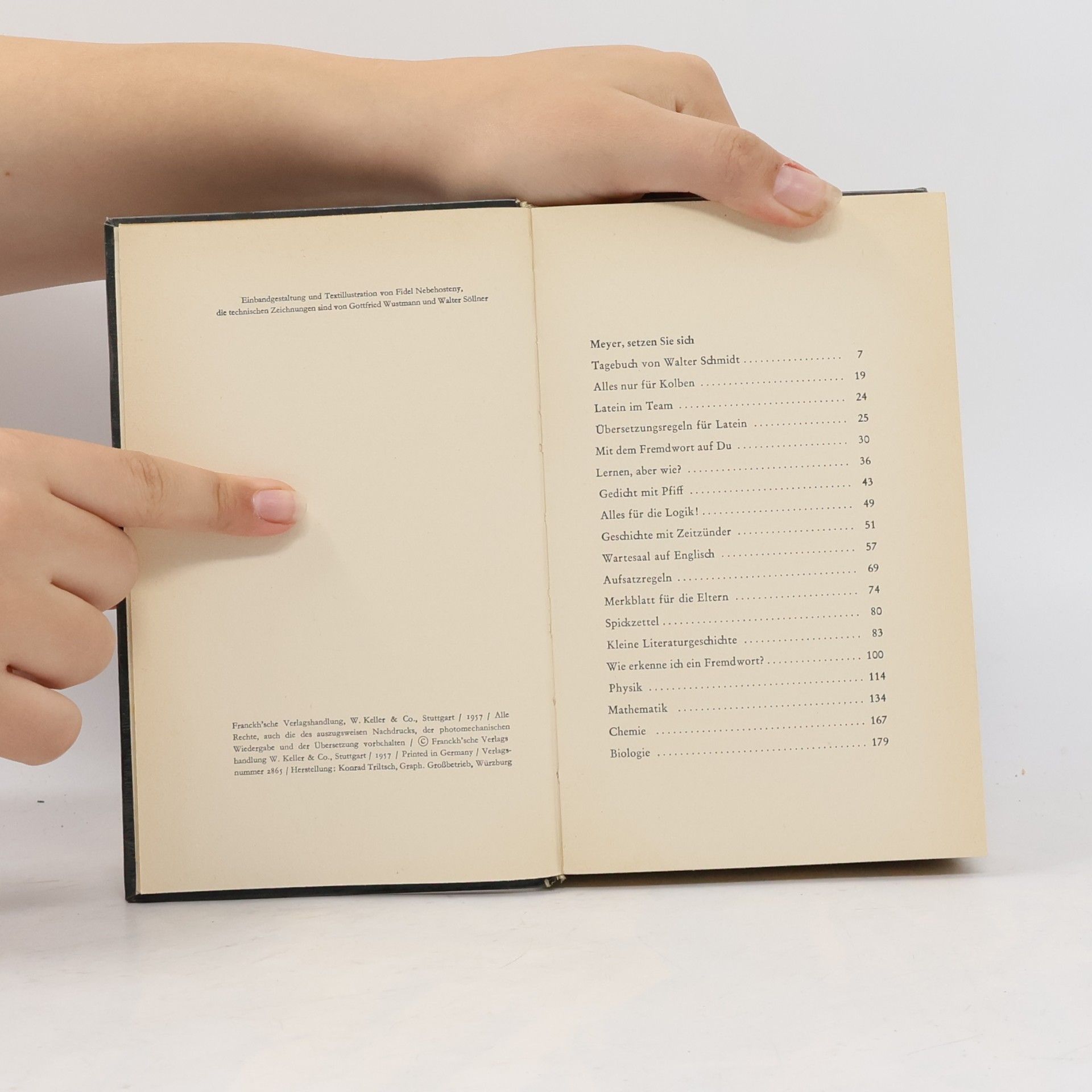 Gerhart Binder Schlaumeyer, setzen Sie sich...