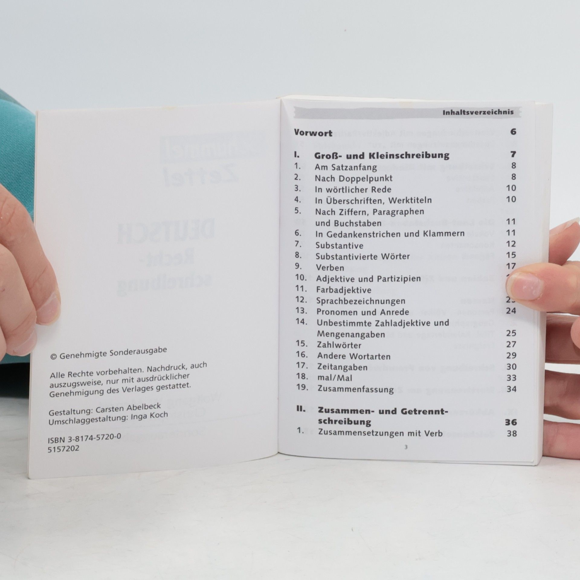 Various authors Schummel Zettel. Deutsch. Rechtschreibung