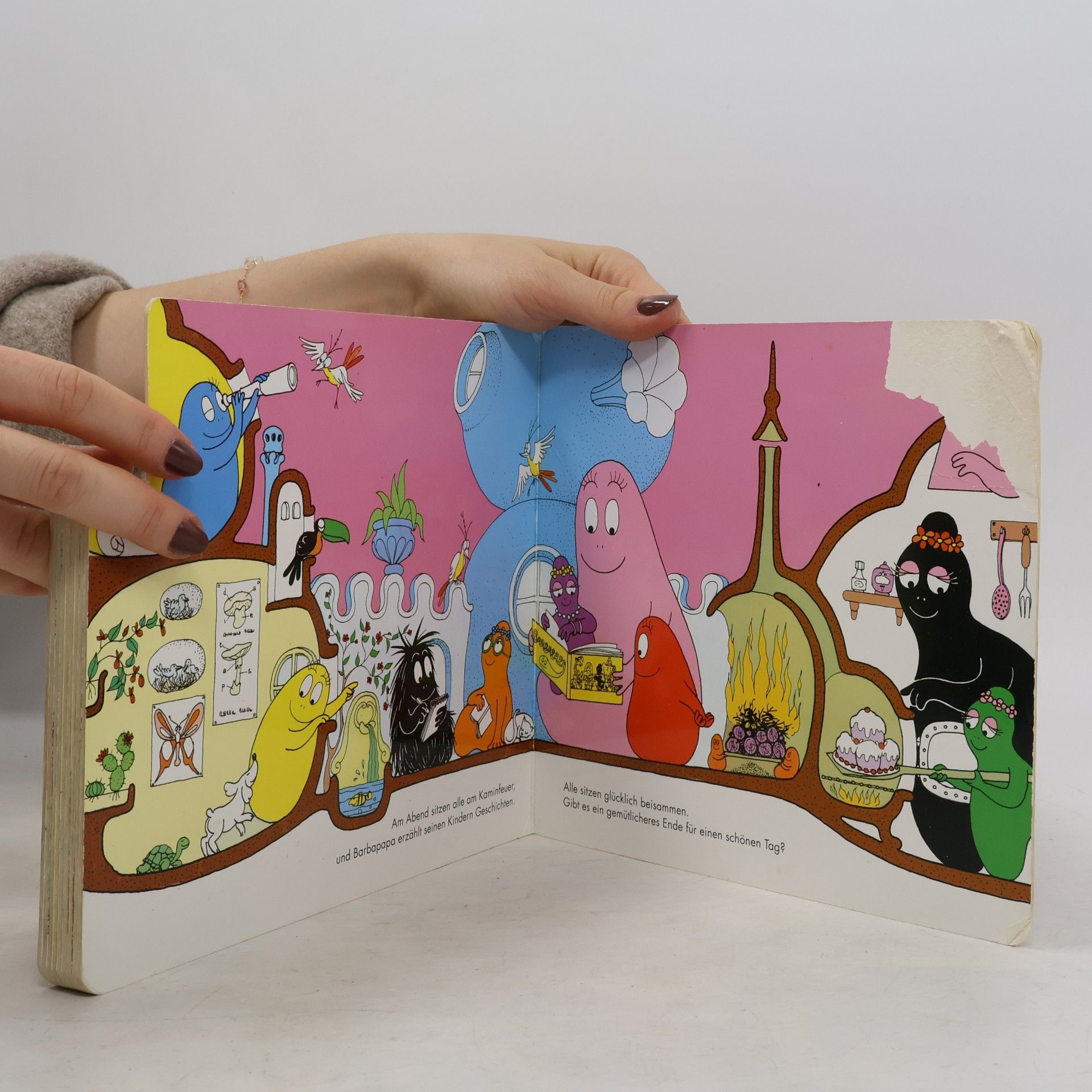 Annette Tison Ein Tag mit Familie Barbapapa