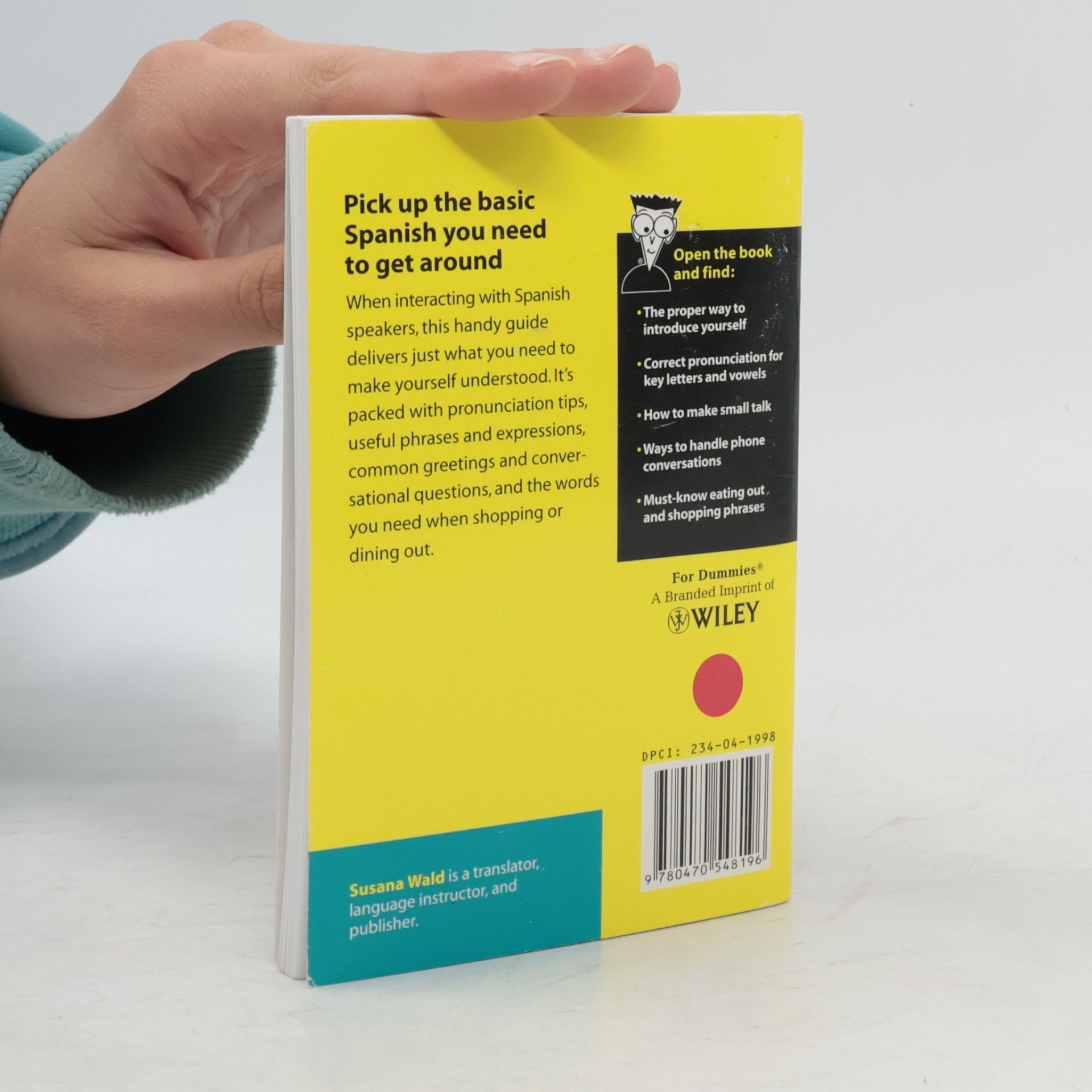 Susana Wald Daily Spanish for Dummies Pocket Edition