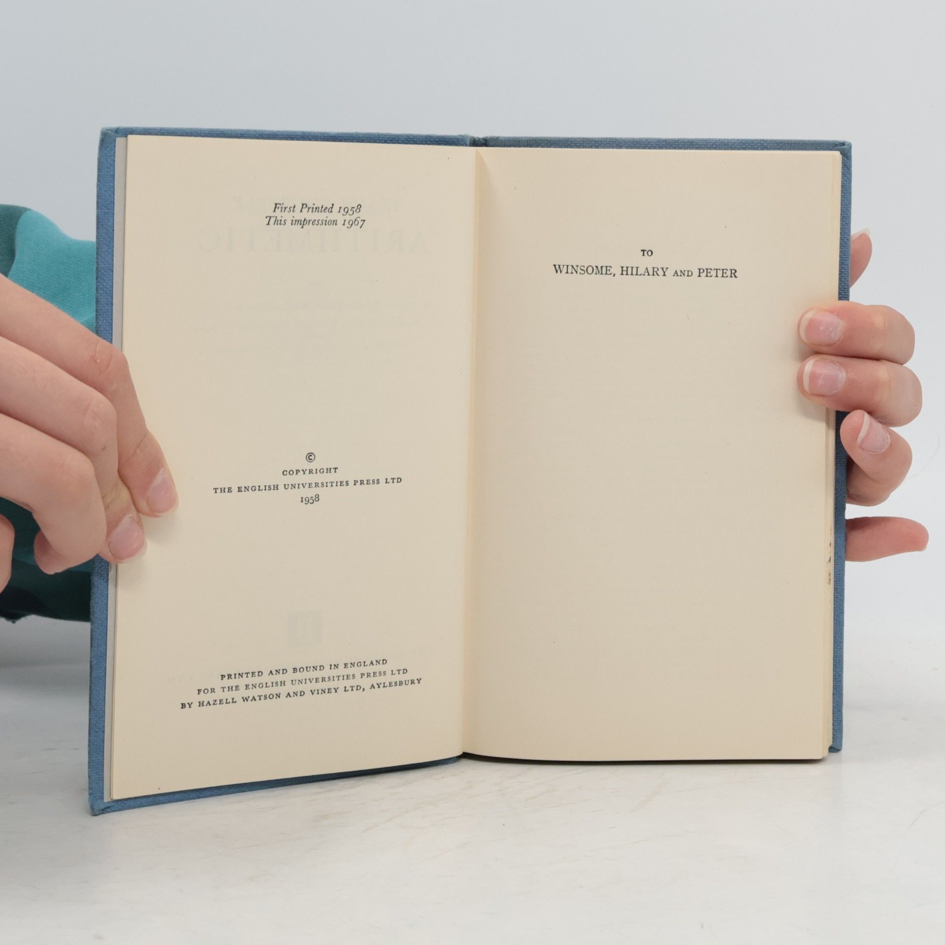 Various authors Arithmetic
