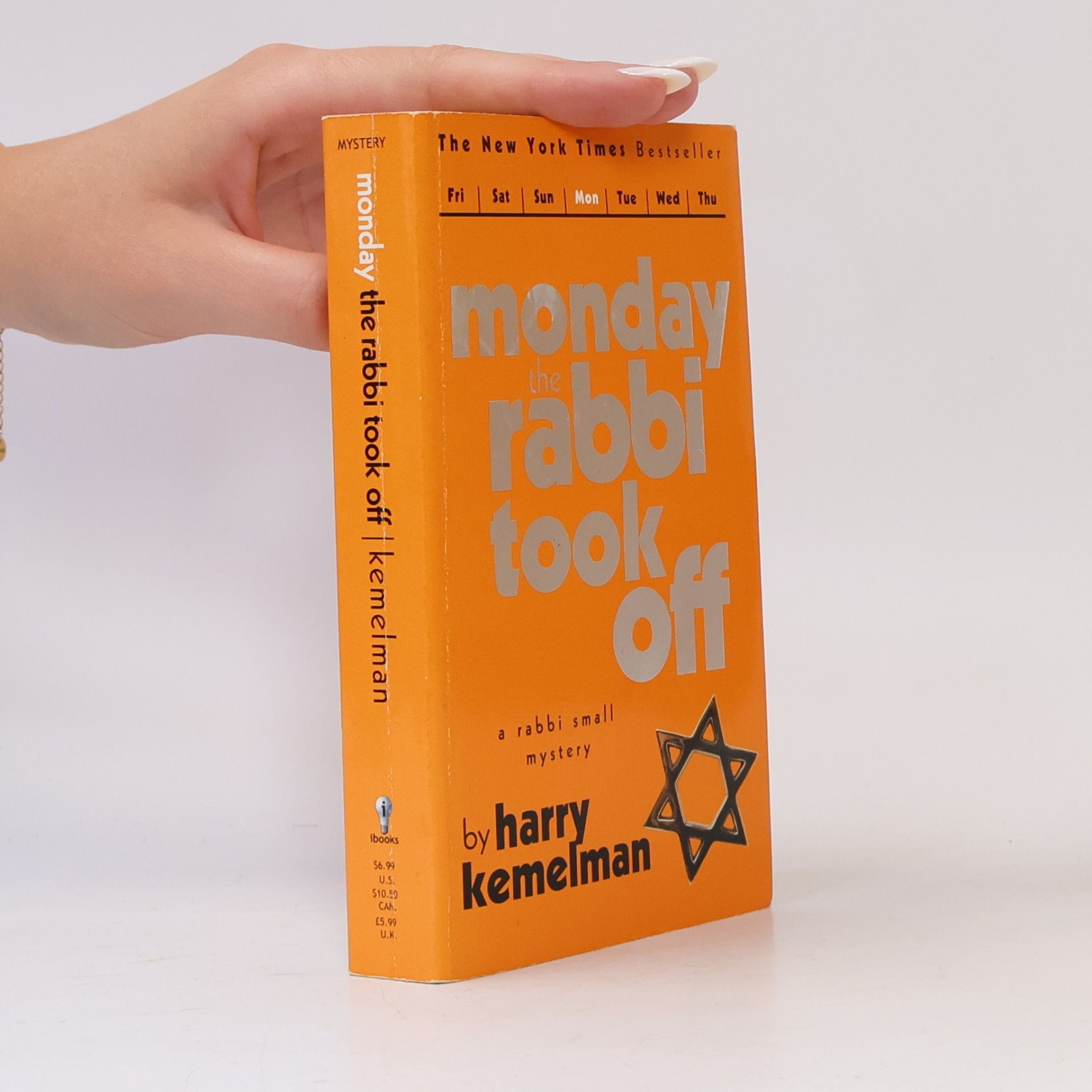 Harry Kemelman Monday the Rabbi Took Off