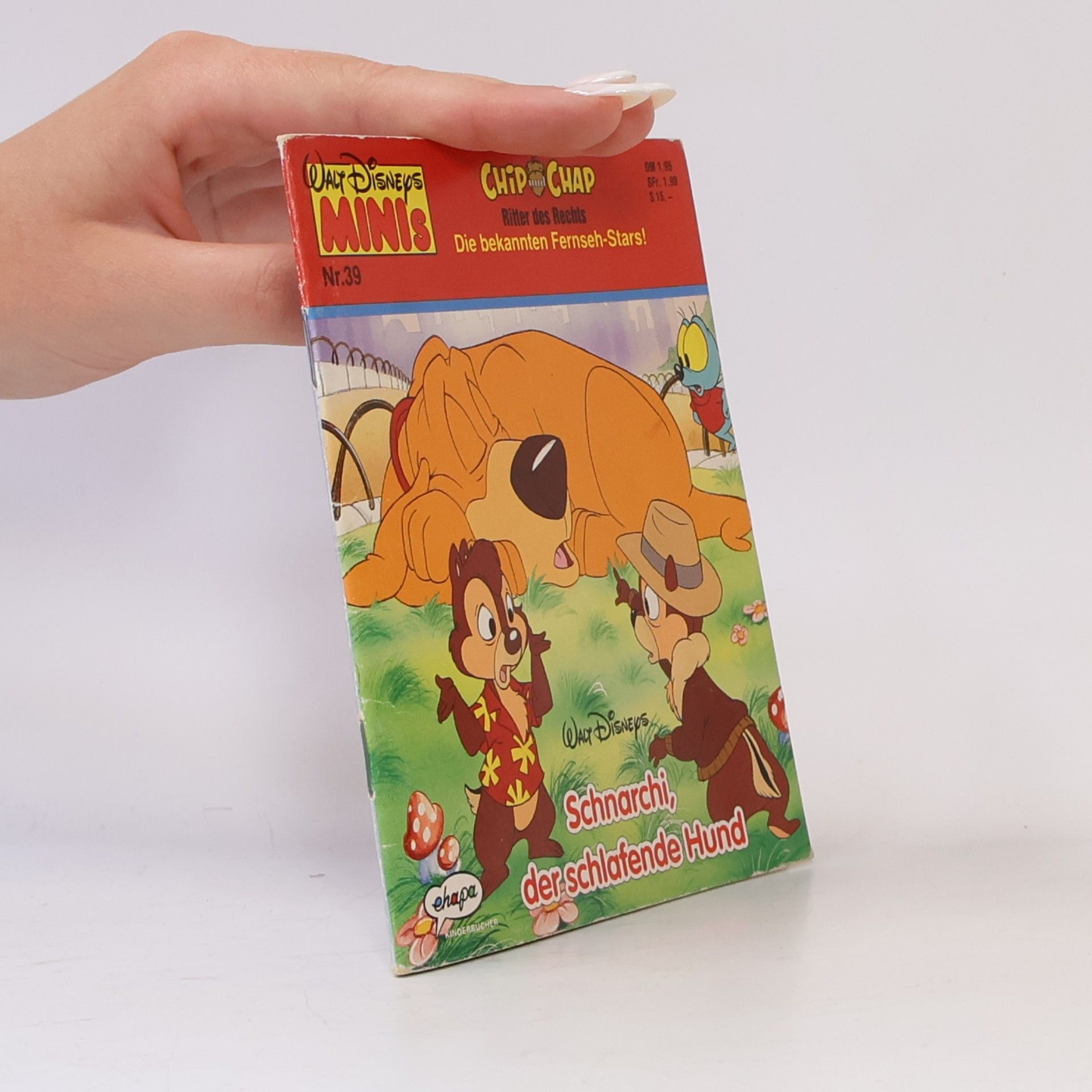 Walt Disney Walt Disney’s Minis 39.  Chip und Chap – Ritter des Rechts: Schnarchi, der schlafende Hund