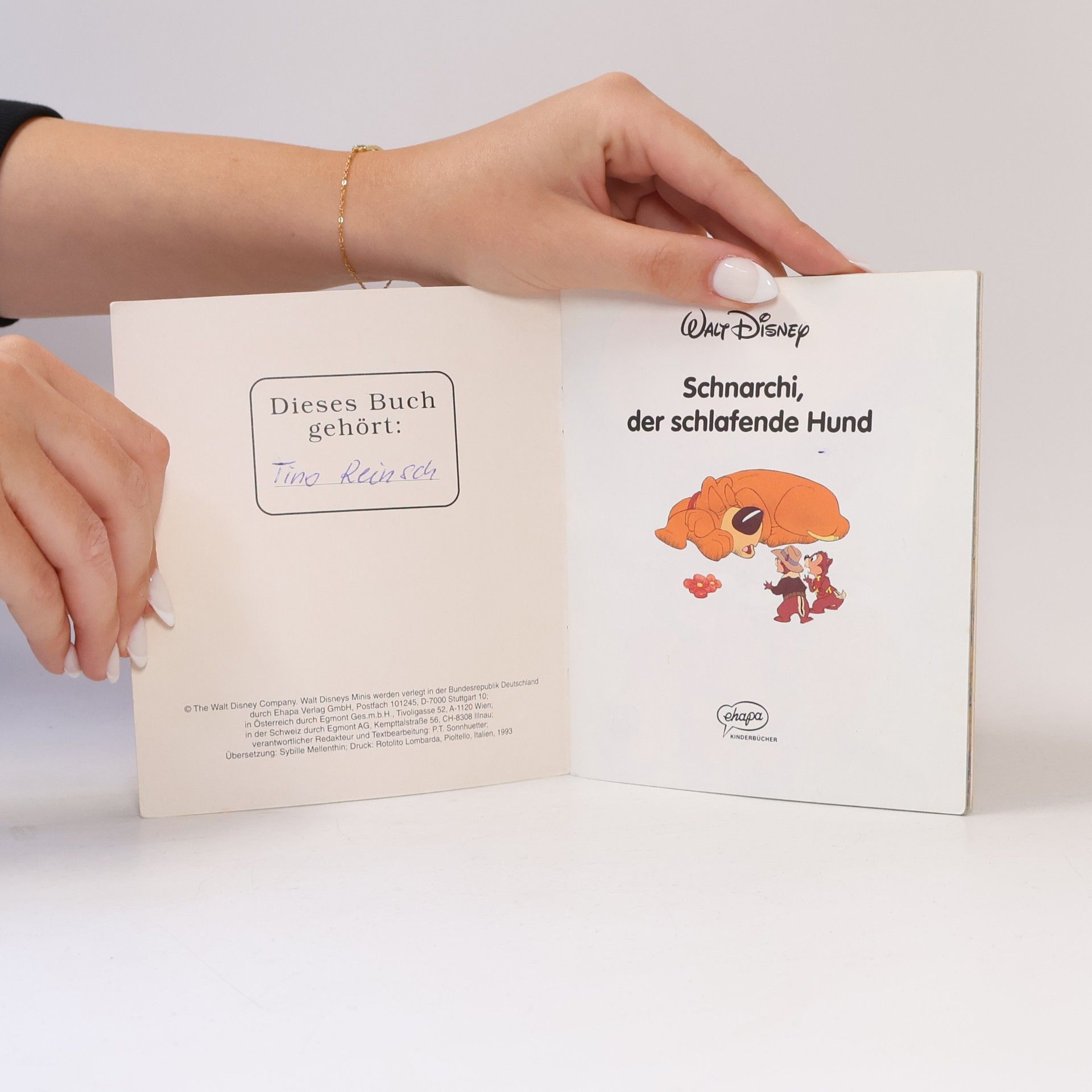 Walt Disney Walt Disney’s Minis 39.  Chip und Chap – Ritter des Rechts: Schnarchi, der schlafende Hund