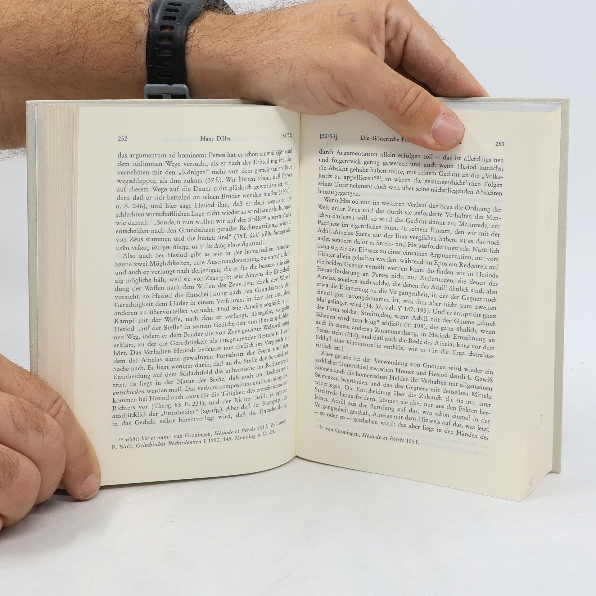 Autorenkollektiv Wege der Forschung XLIV. Hesiod