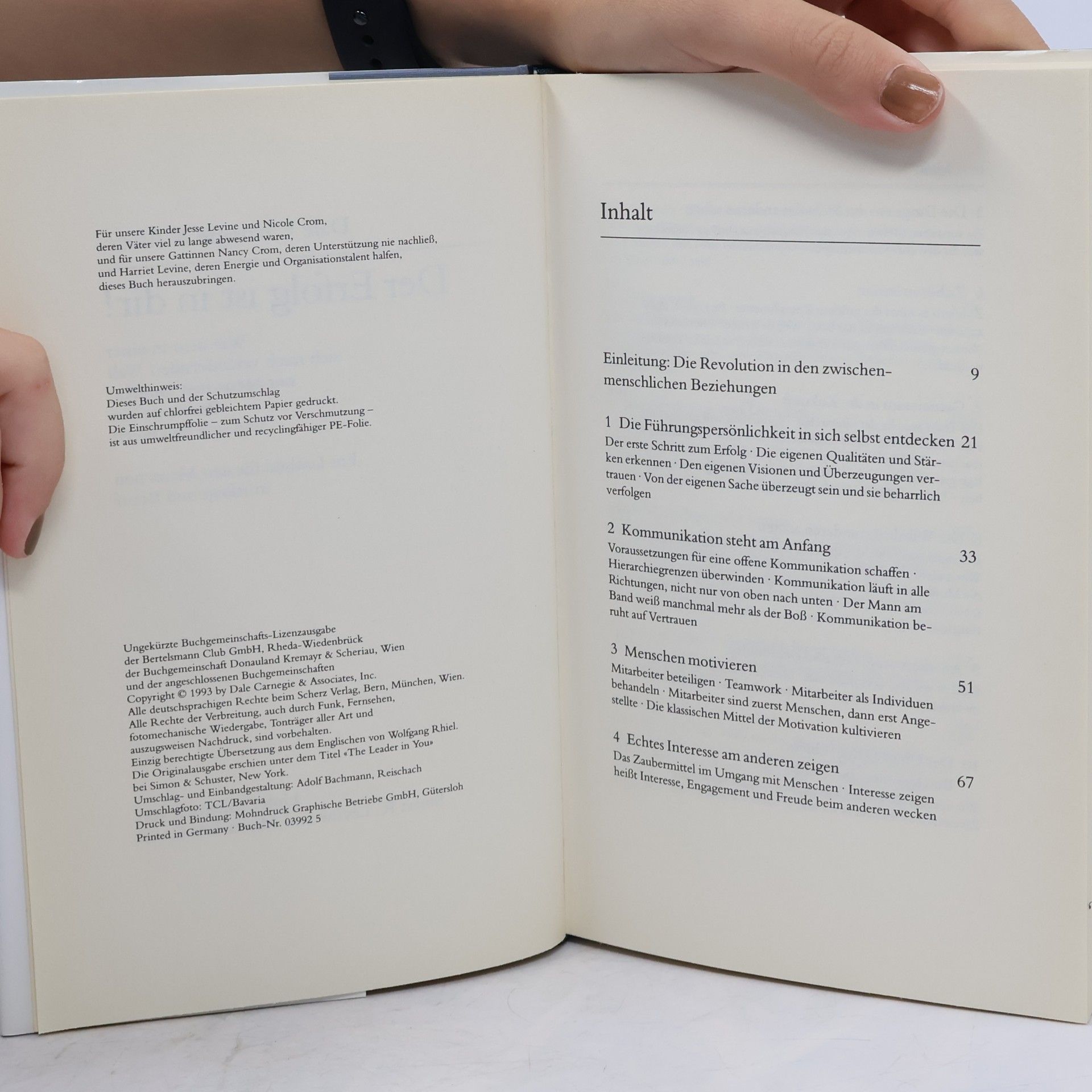 Dale Carnegie Der Erfolg ist in dir!