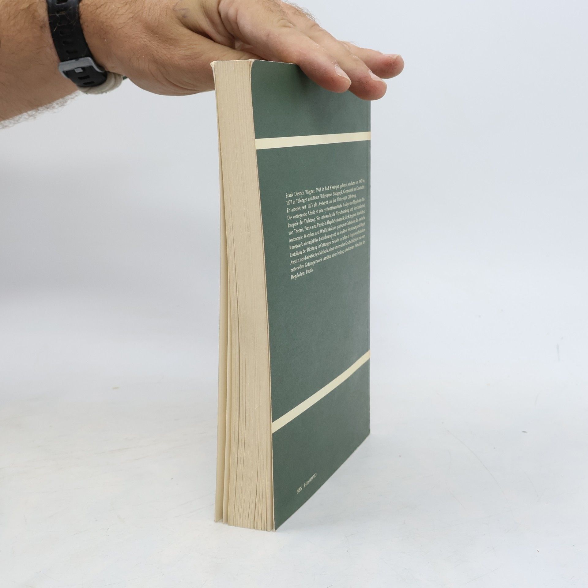 Frank Dietrich Wagner Hegels Philosophie der Dichtung
