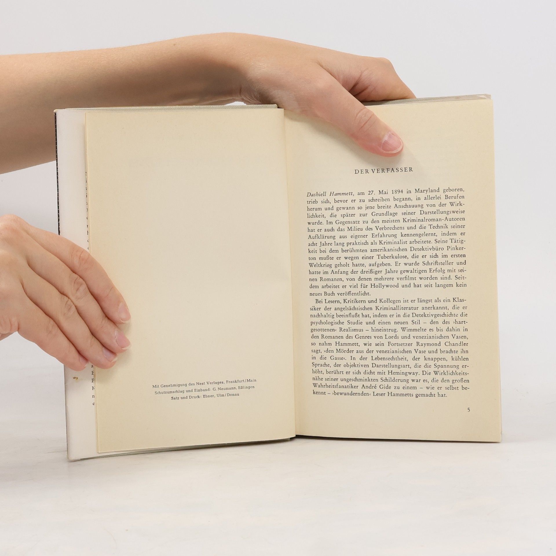 Dashiell Hammett Der gläserne Schlüssel