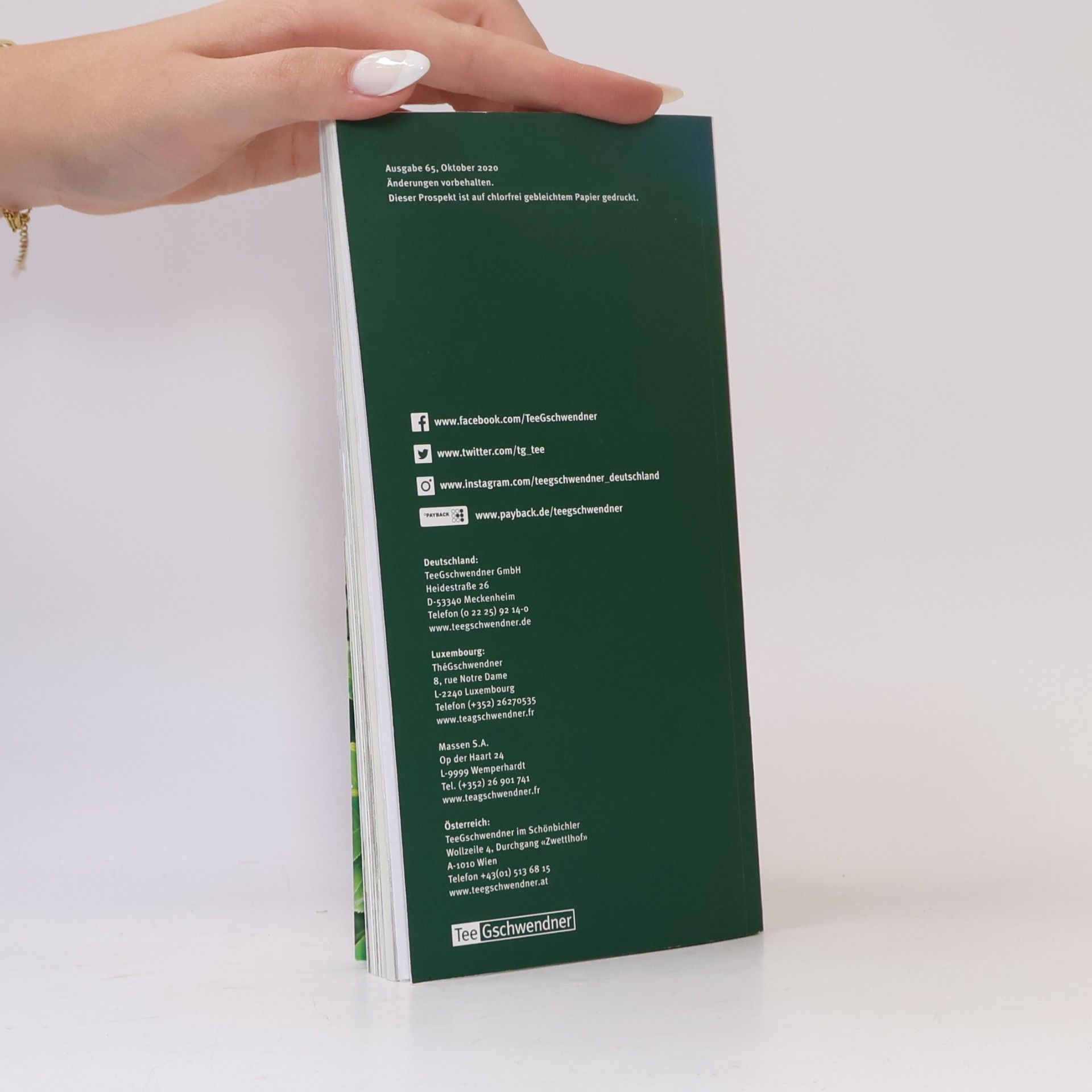 Autorenkollektiv Teebuch Ausgabe 65