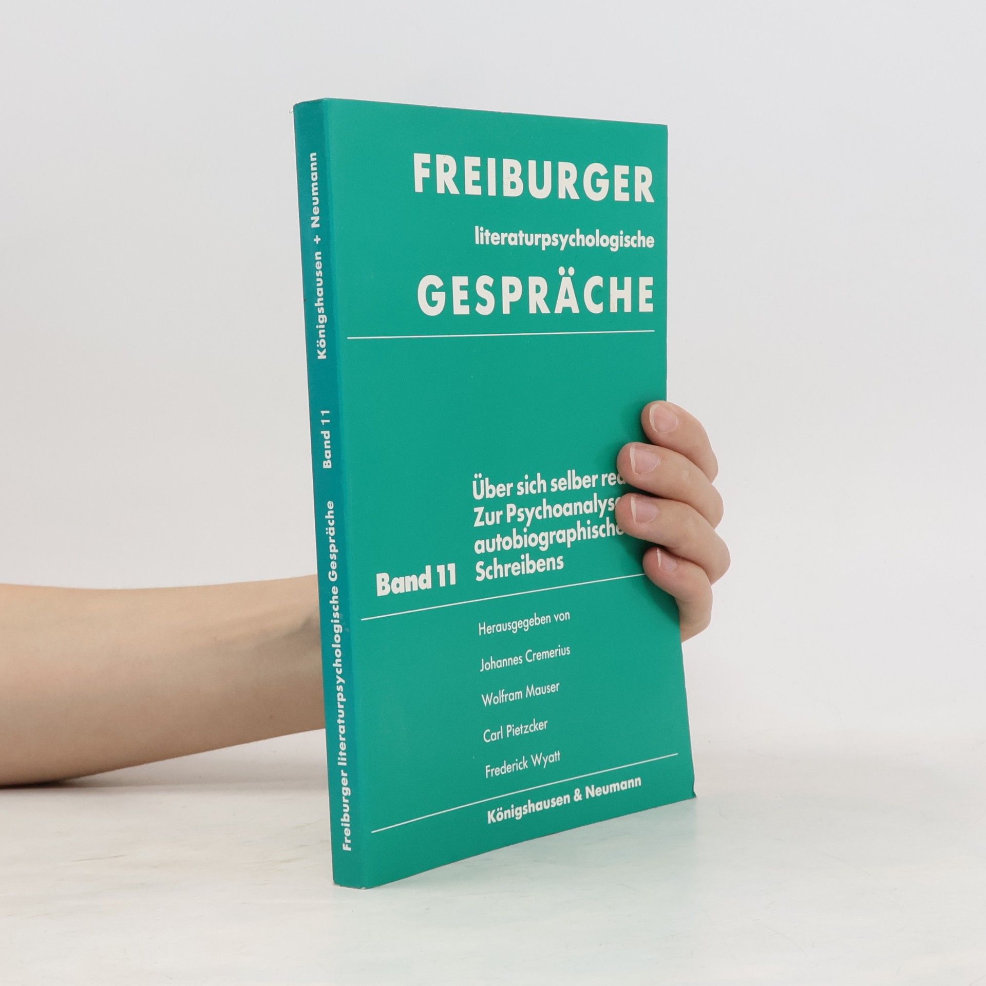 Frederick Wyatt Über sich selber reden