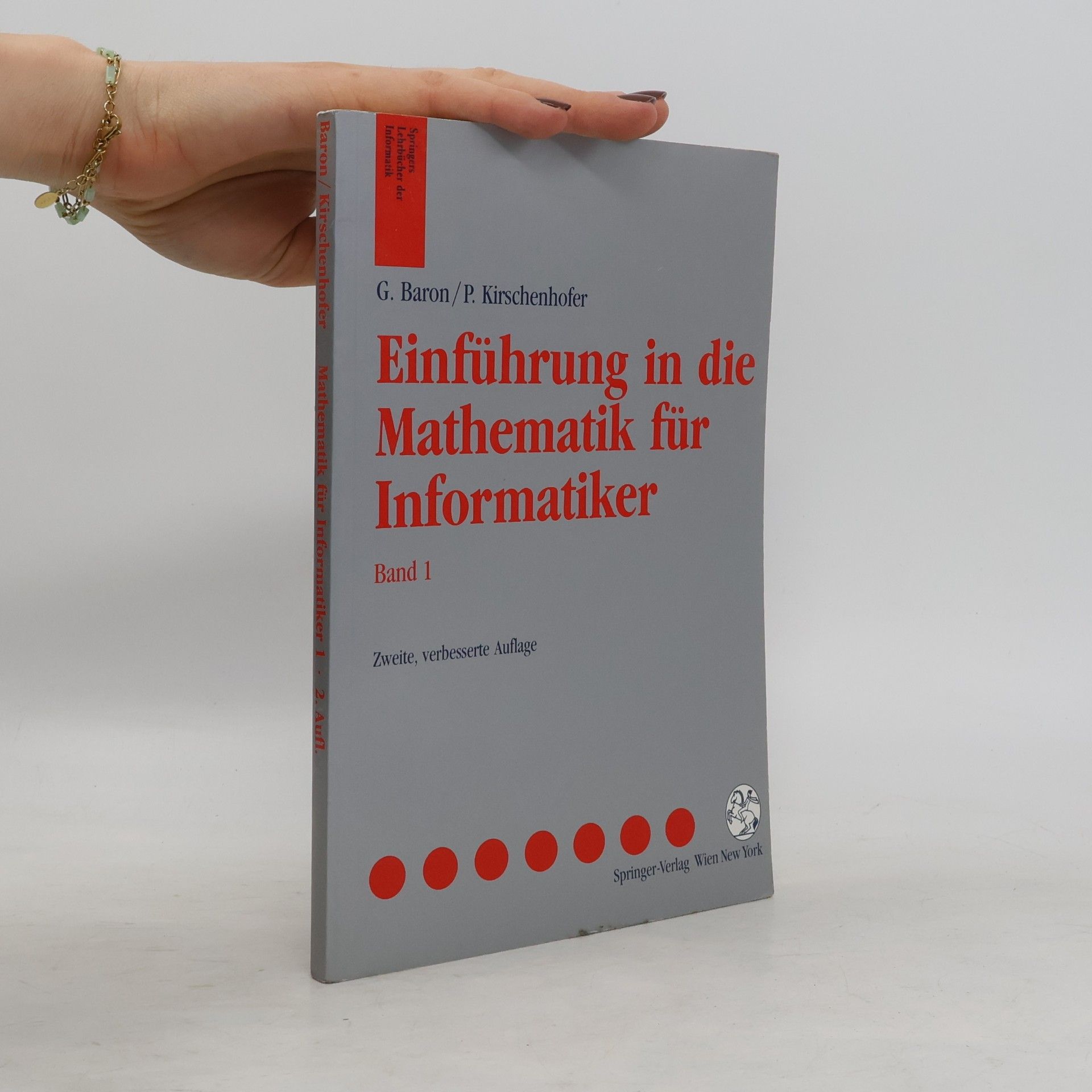 Peter Kirschenhofer Einführung in die Mathematik für Informatiker