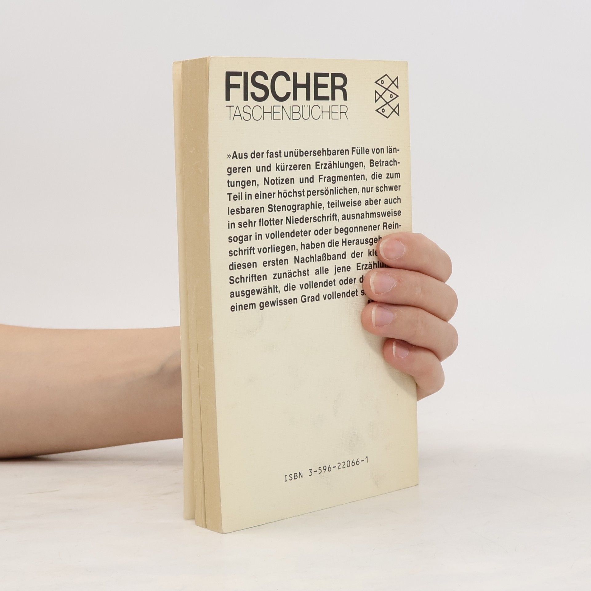 Franz Kafka Beschreibung eines Kampfes : Novellen, Skizzen, Aphorismen : aus dem Nachlaß
