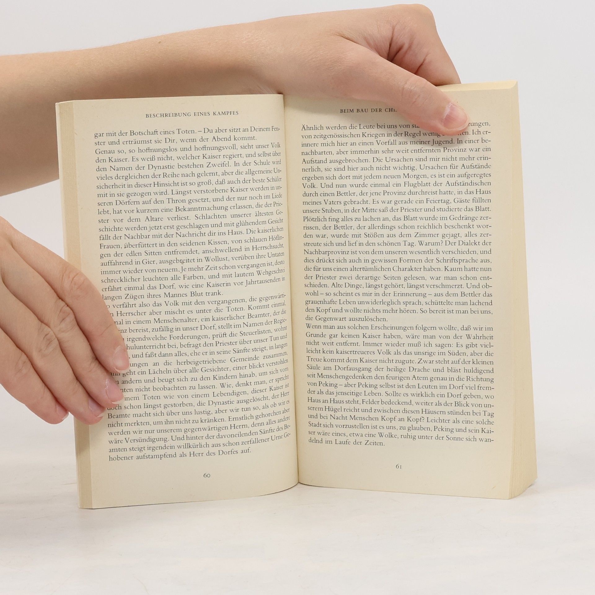 Franz Kafka Beschreibung eines Kampfes : Novellen, Skizzen, Aphorismen : aus dem Nachlaß