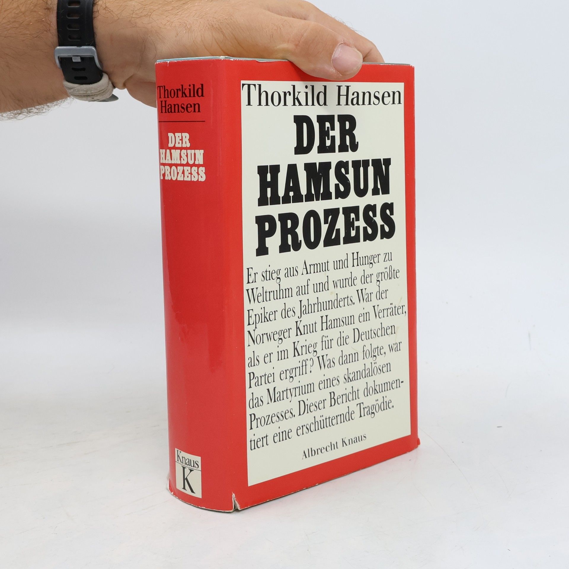 Thorkild Hansen Der Hamsun-Prozess
