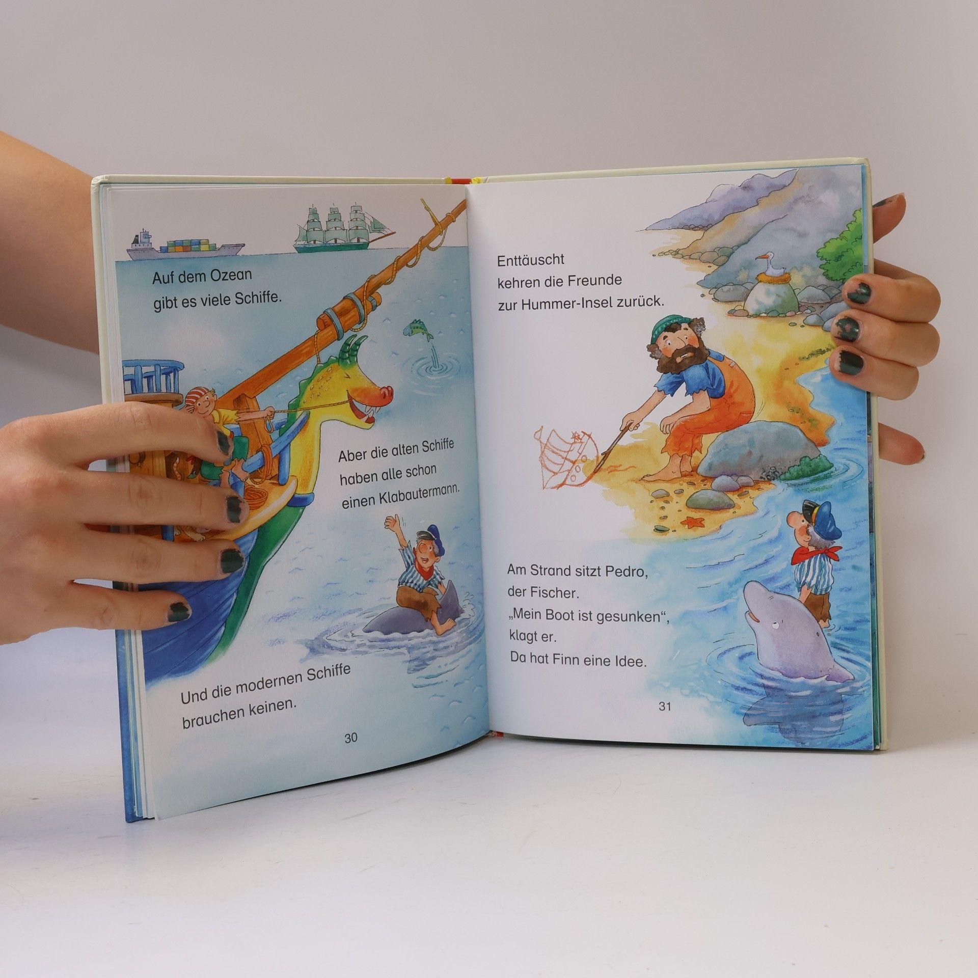 Frauke Nahrgang Der Bücherbär: Finn entdeckt das weite Meer
