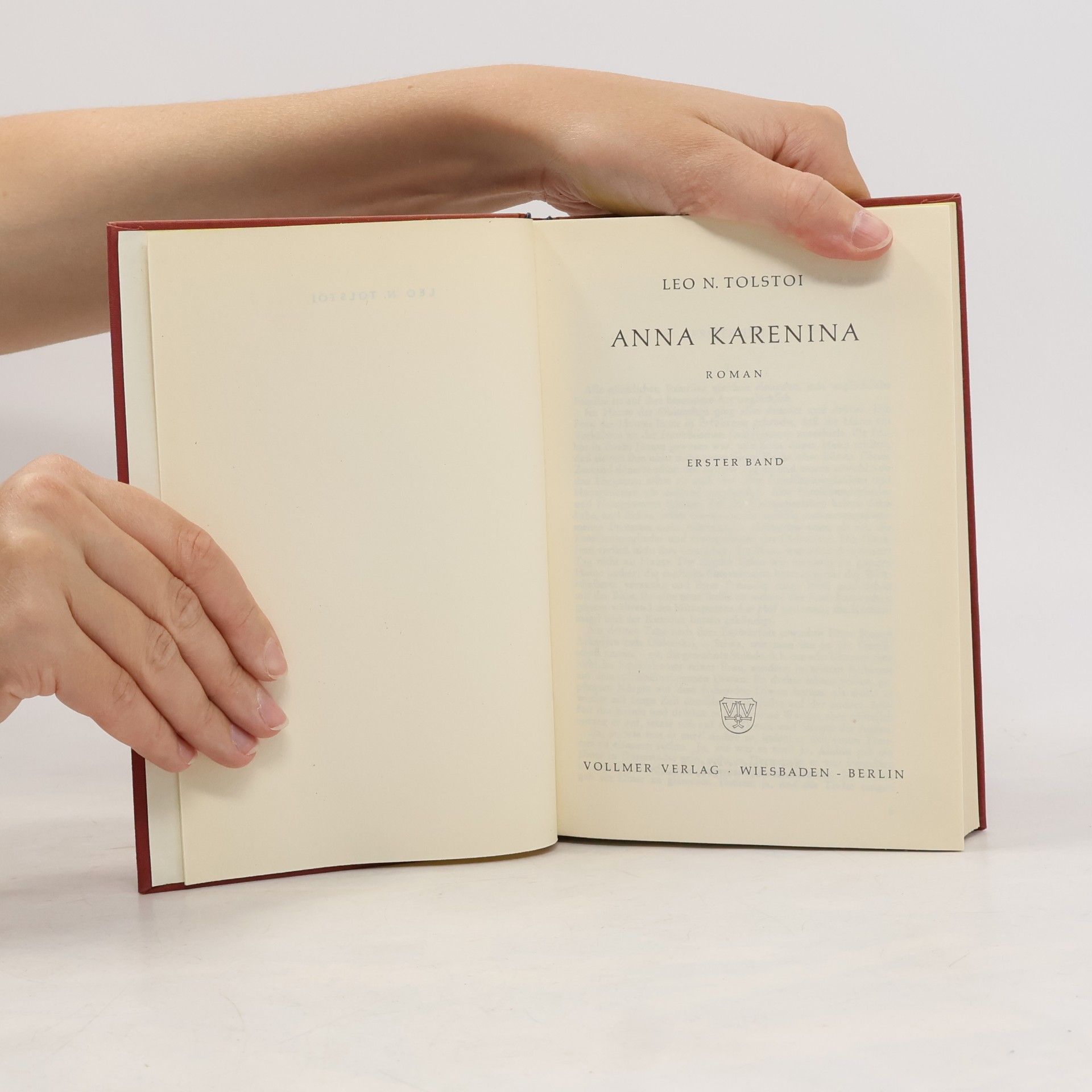 Lew Nikolajewitsch Tolstoi Anna Karenina 1