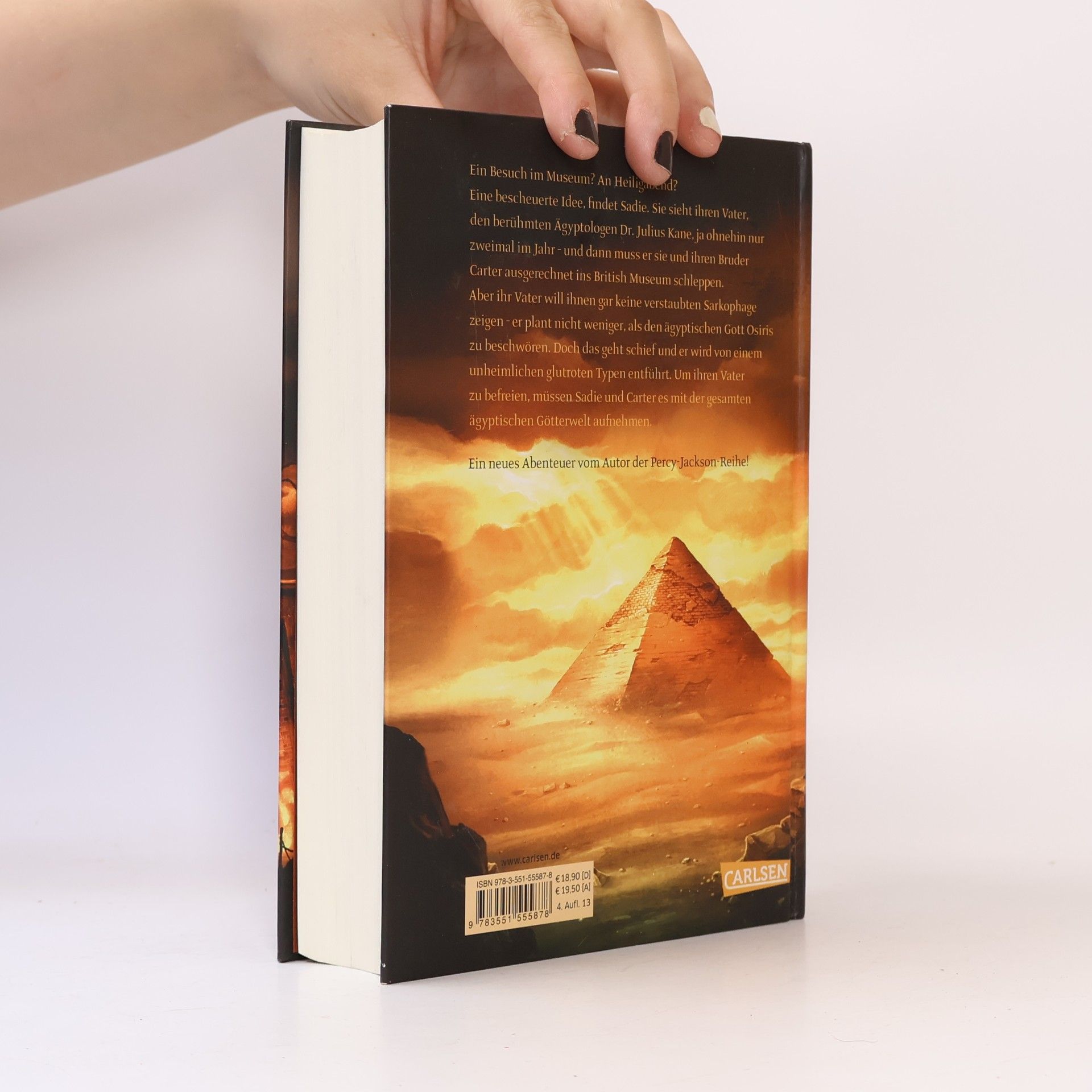 Rick Riordan Die Kane-Chroniken 1. Die rote Pyramide