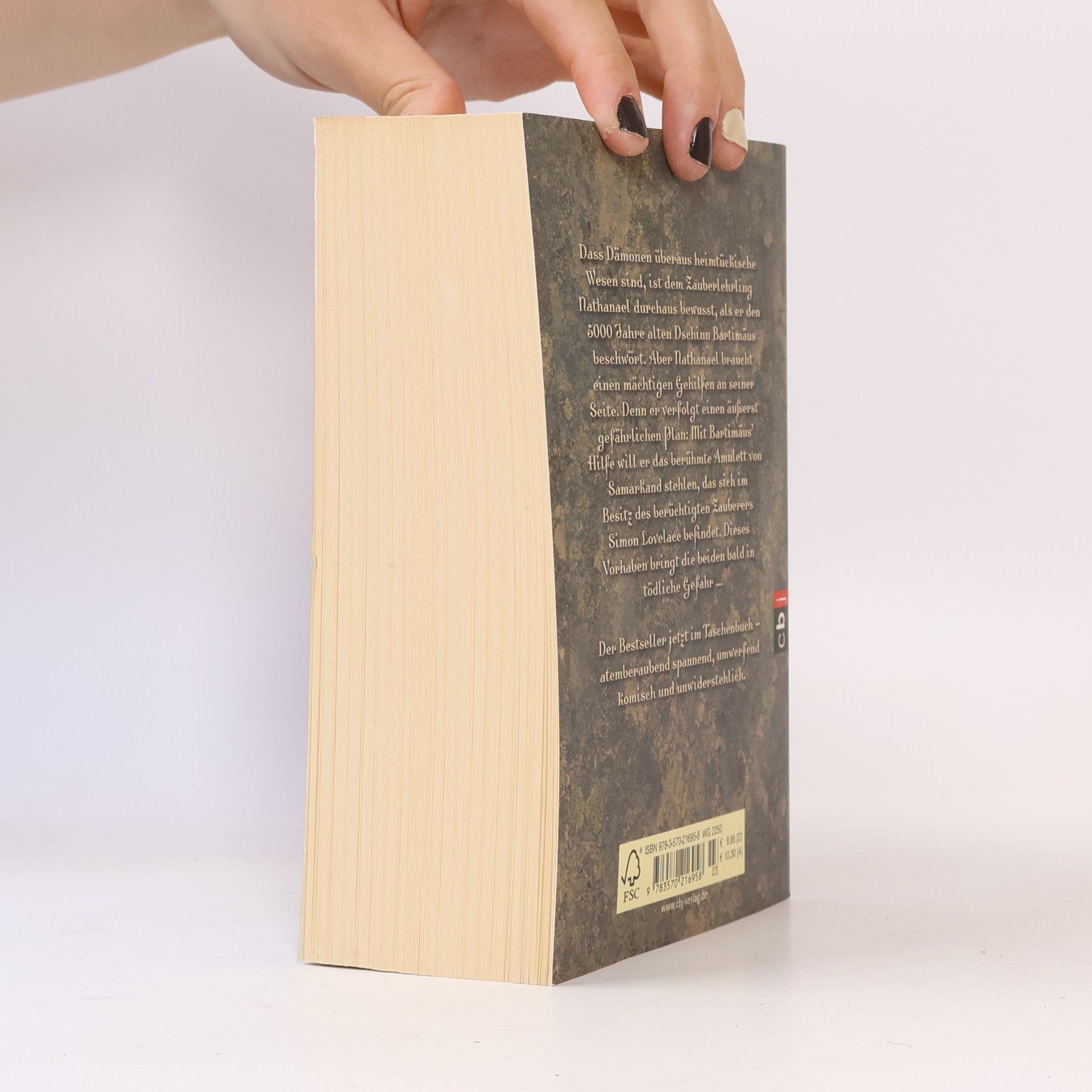 Jonathan Stroud Bartimäus 1, Das Amulett von Samarkand