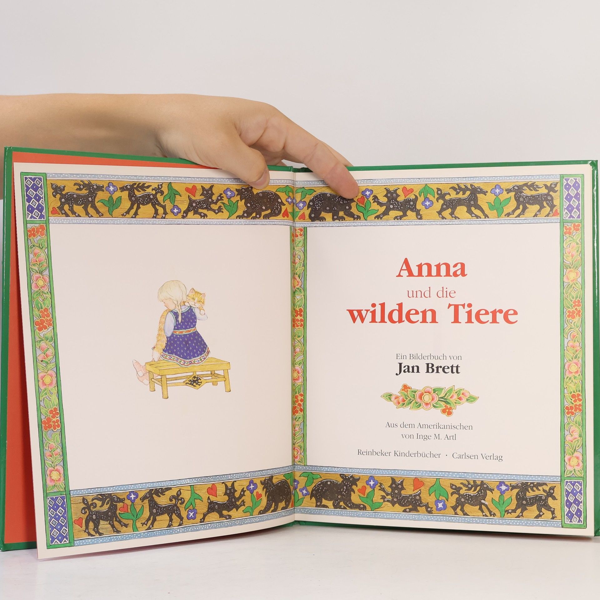 Jan Brett Anna und die wilden Tiere