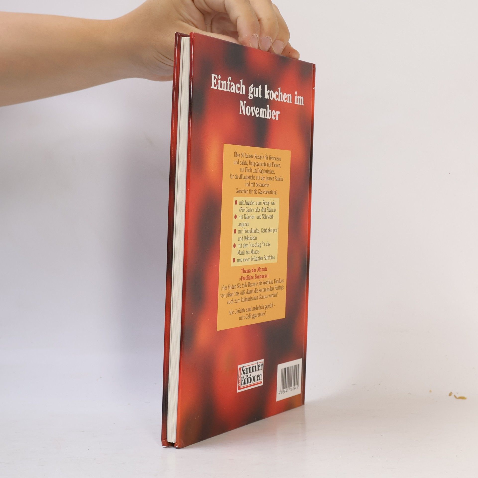 Autorenkollektiv Einfach gut kochen im November. Festliche Fondues